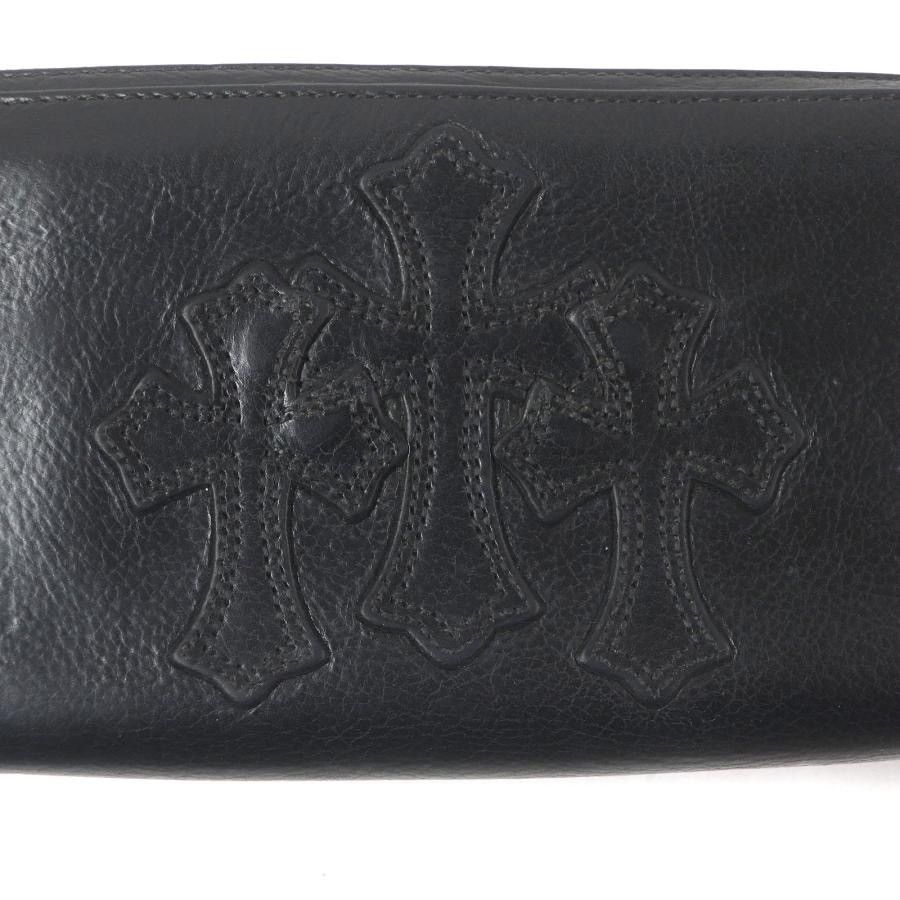 Chrome Hearts Chrome Hearts cemetery cross leather patch QUILTED wallet Size ONE SIZE - 6 Thumbnail