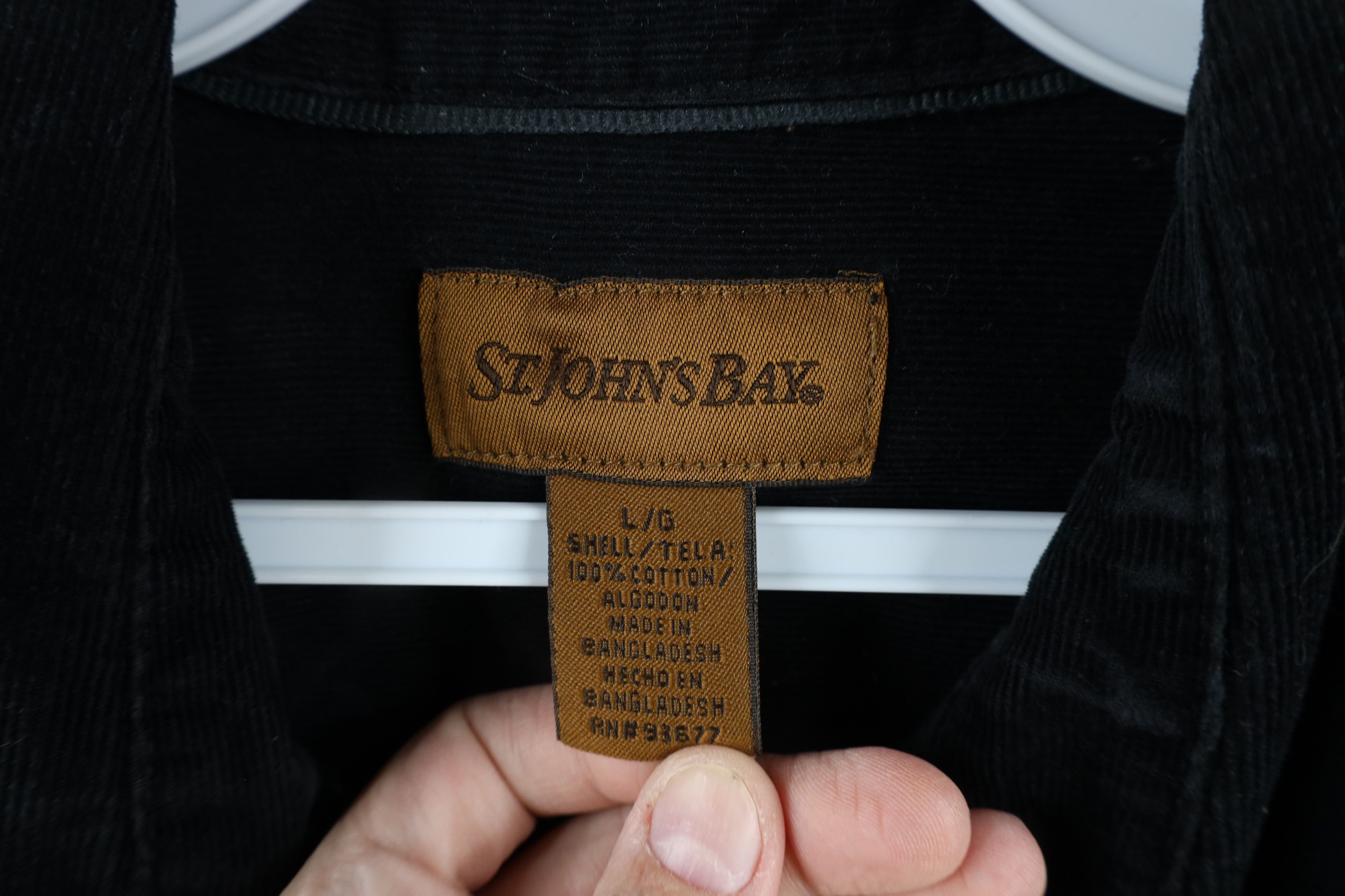 Vintage Vintage 90s Streetwear Collared Button Down Shirt Black Size US L / EU 52-54 / 3 - 5 Thumbnail