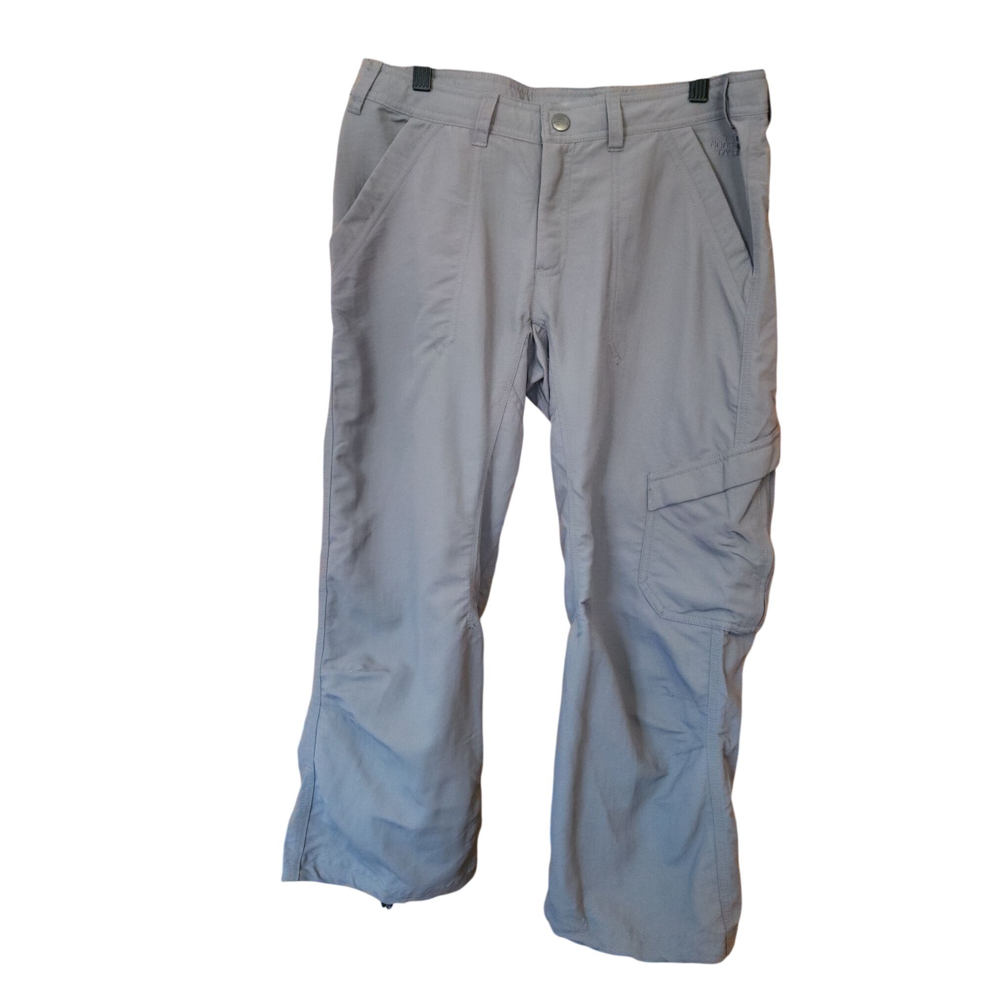 Other The North Face Women Sz 6 Gray Crop Hiking Outdoor Logo Pant Size 28" / US 6 / IT 42 - 1 Thumbnail