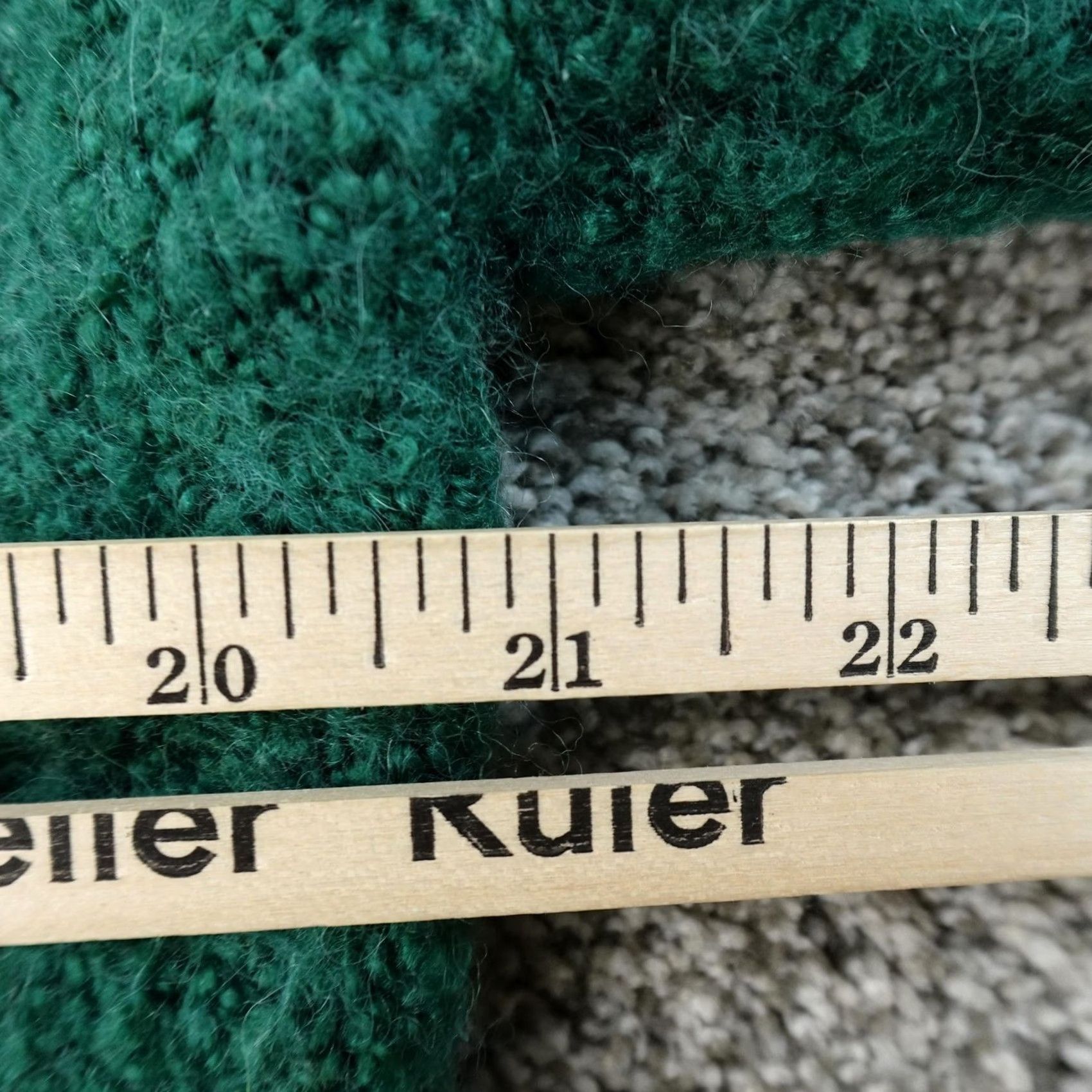 J.Crew J.CREW Sweater Womens M Green Alpaca Wool Blend Roll Neck Chunky Pullover Cozy Knit Mock Neck Long Sleeve Casual Winter Size M / US 6-8 / IT 42-44 - 7 Thumbnail