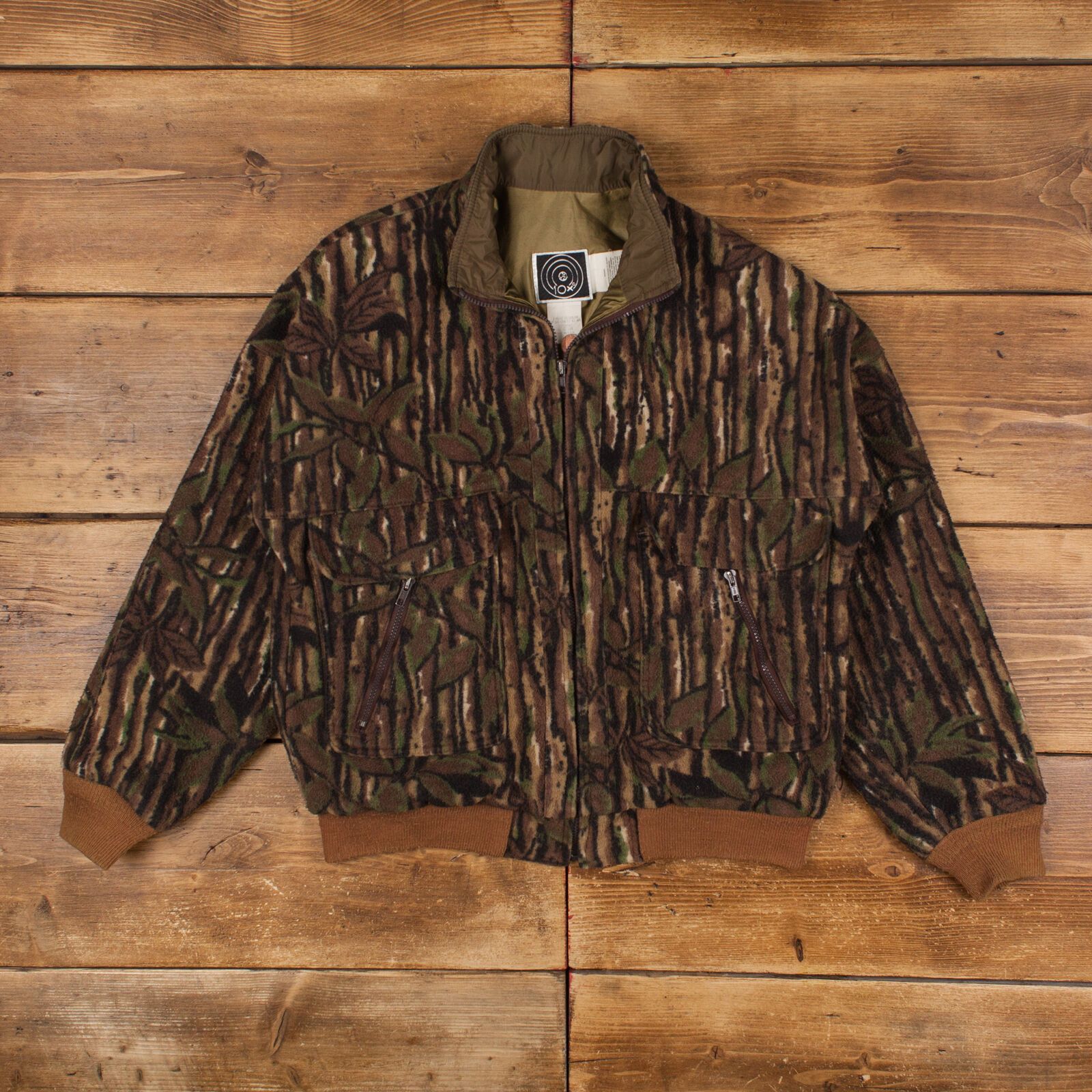 Realtree Vintage 10X Hunting Jacket L Realtree USA Made Camouflage ...