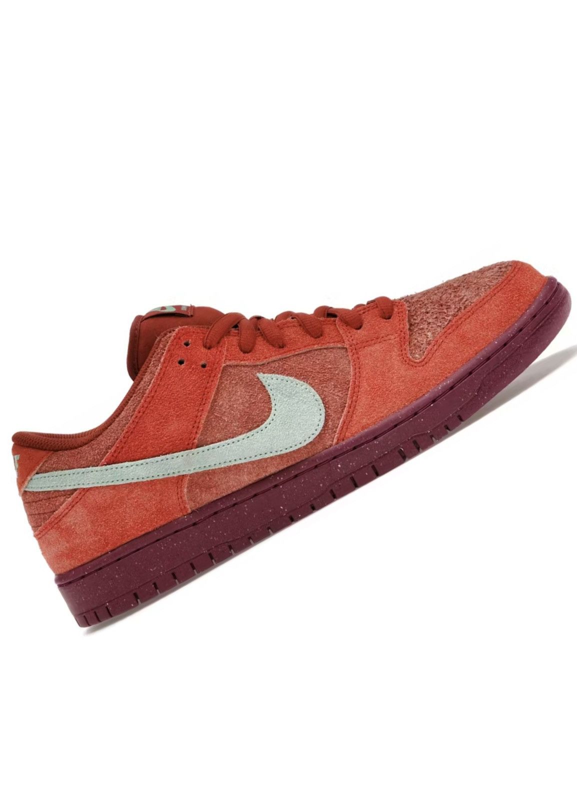 Nike SB Nike SB Dunk Low Pro PRM Mystic Red Rosewood Size US 9 / EU 42 - 8 Thumbnail