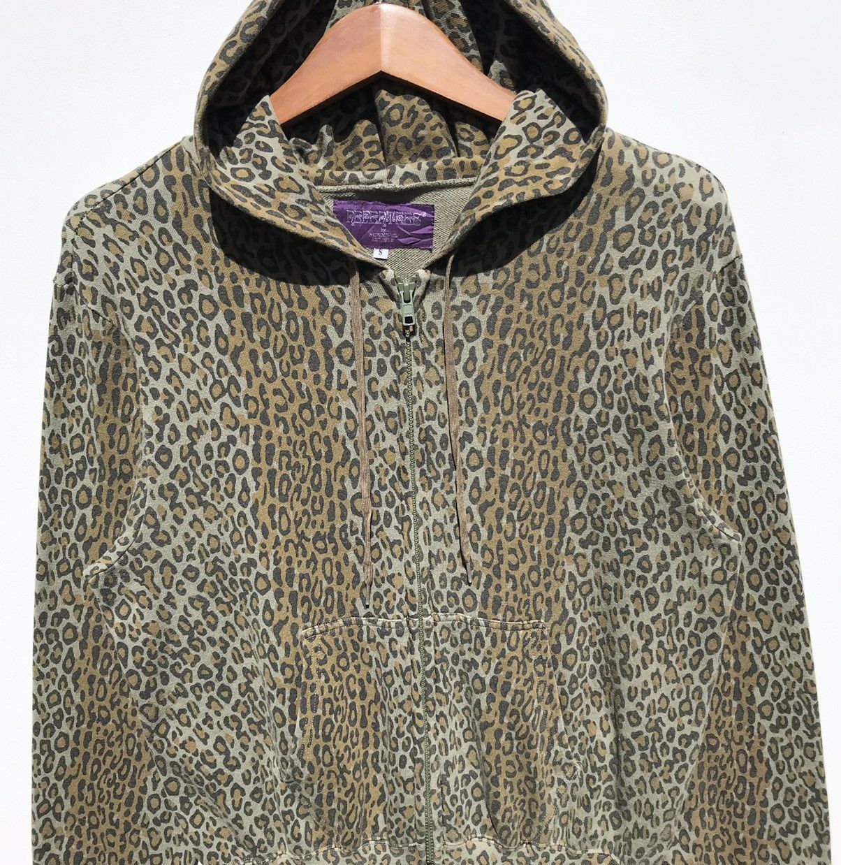 Japanese Brand Nepenthes Co Hoodie Leopard Nepenthes New York SunFaded Size US S / EU 44-46 / 1 - 9 Thumbnail