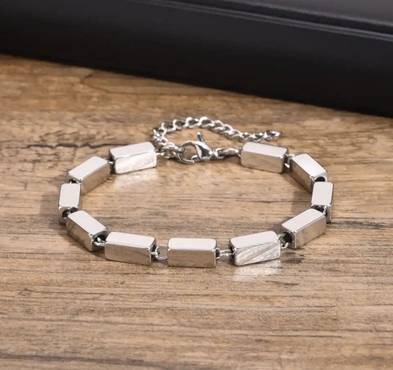 Jewelry Tube Link Chain Bracelet Size ONE SIZE - 2 Thumbnail