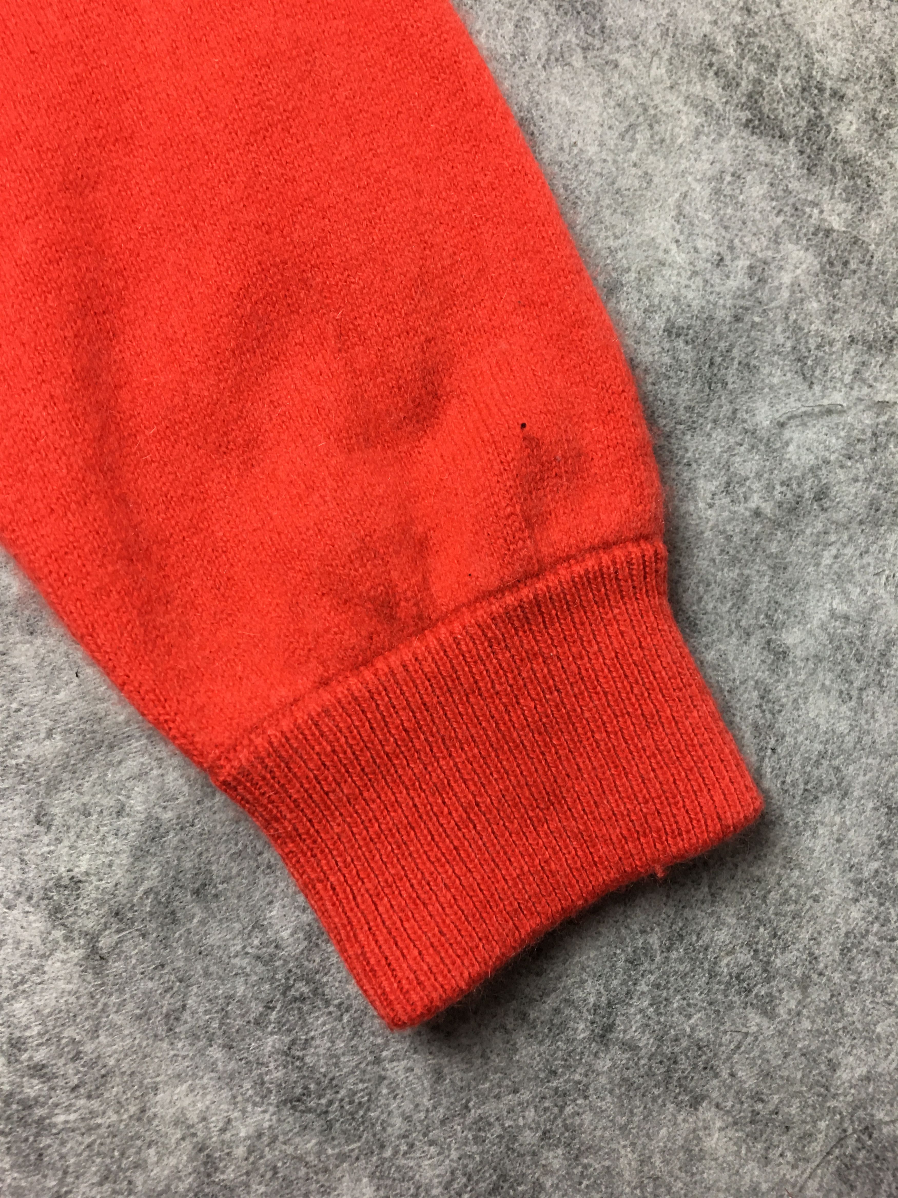 FTC FTC Seacell Cashmere Red Sweater "Love me tender" Size M / US 6-8 / IT 42-44 - 7 Thumbnail