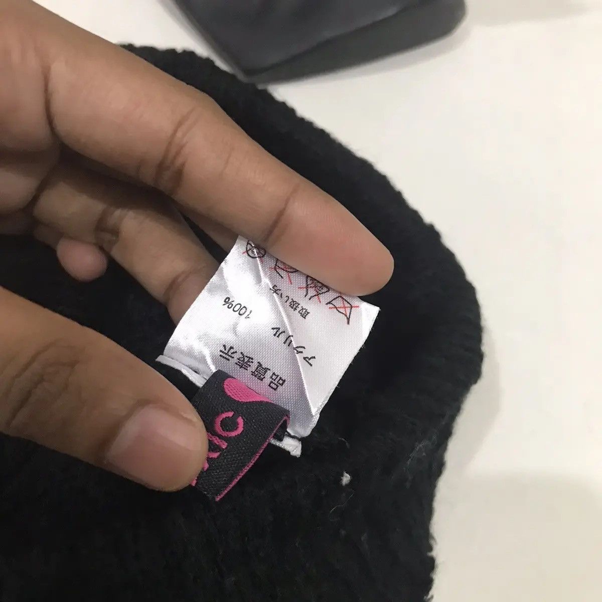 Japanese Brand × Vintage Love Toxic Beanie Hat Size ONE SIZE - 5 Thumbnail