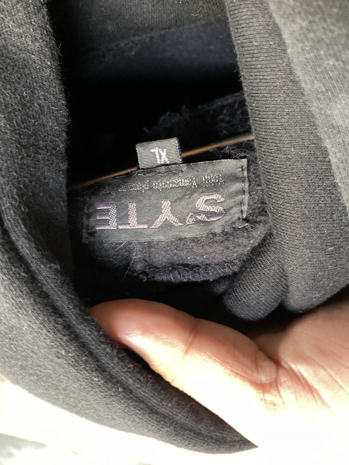 Yohji Yamamoto YOHJI YAMAMOTO S.Y.T.E HOODIE Size US XXL / EU 58 / 5 - 9 Thumbnail