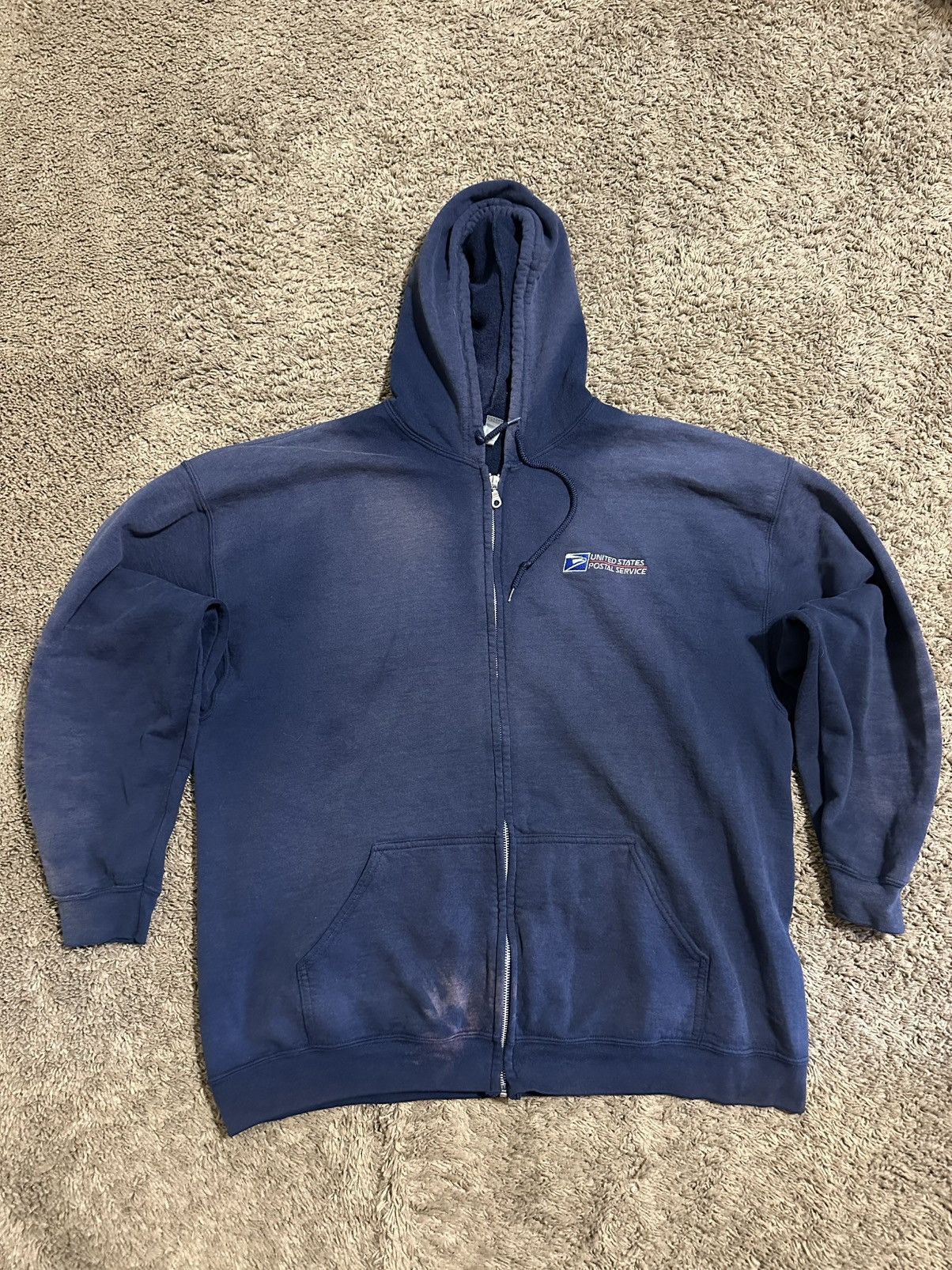 Anti Social Social Club Vintage USPS Mailman “triple blue” hoodie 00s size 2XL Size US XXL / EU 58 / 5 - 1 Thumbnail