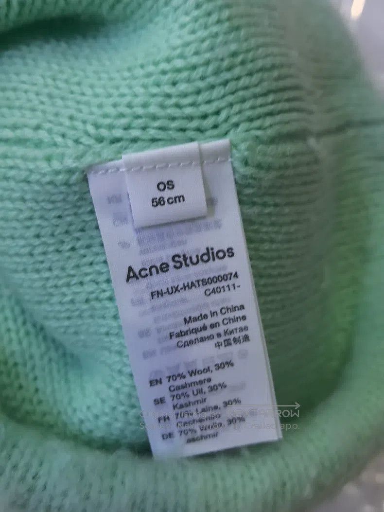 Acne Studios Acne Studios Light Green Sweater with Hat Set Size S / US 4 / IT 40 - 7 Thumbnail