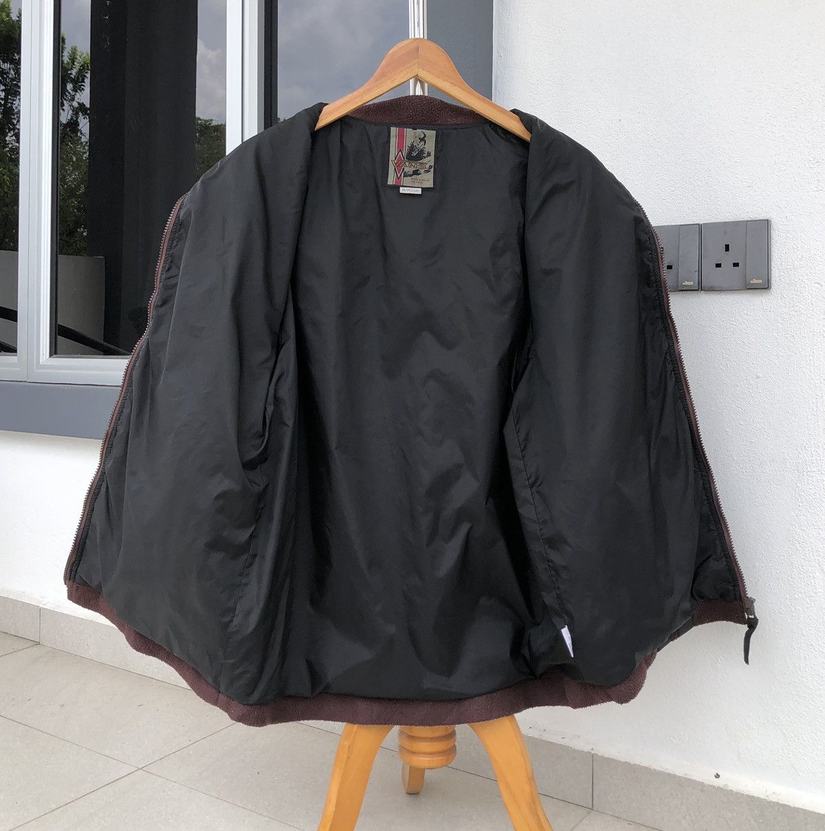 Vans Vintage 90s VANS Old Vans fleece zip-up blouson Jacket Size US M / EU 48-50 / 2 - 8 Thumbnail