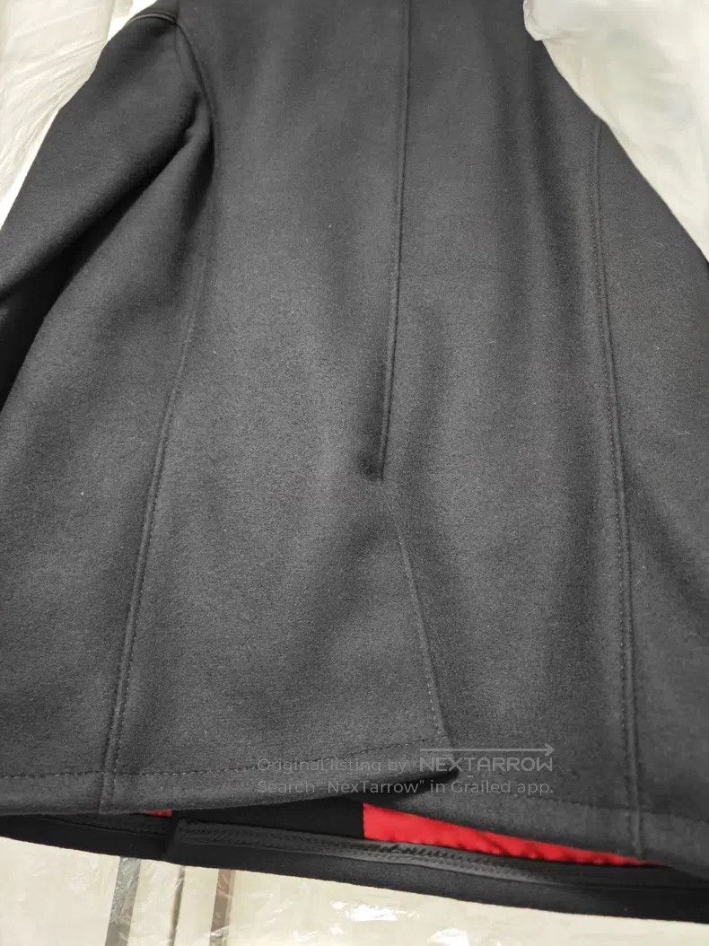 Schott Schott Classic navy woolen double-breasted coat Size US S / EU 44-46 / 1 - 9 Thumbnail