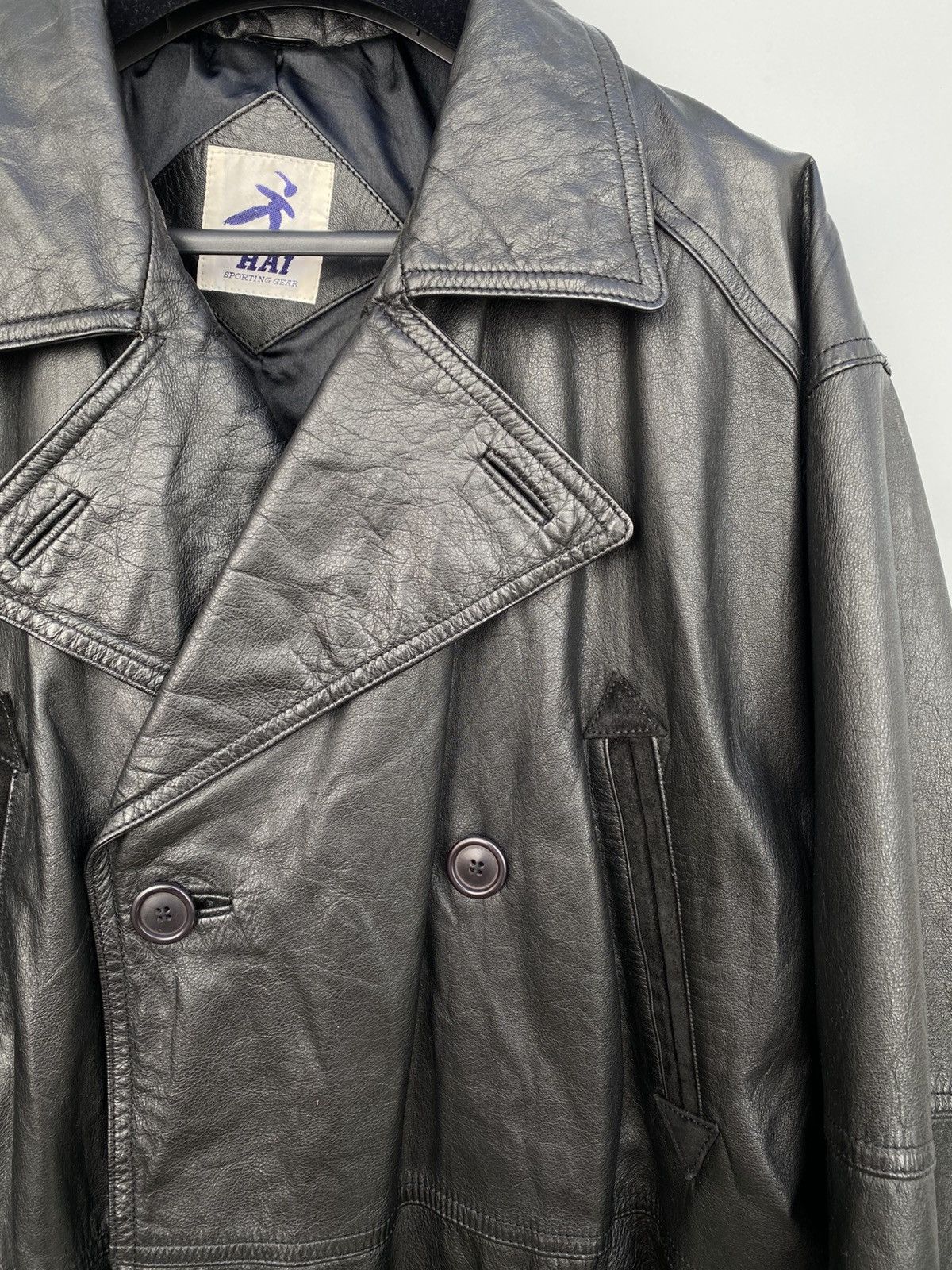 Issey Miyake 1980s Hai Sporting Gear by Issey Miyake Double Breasted Coat Size US M / EU 48-50 / 2 - 7 Thumbnail