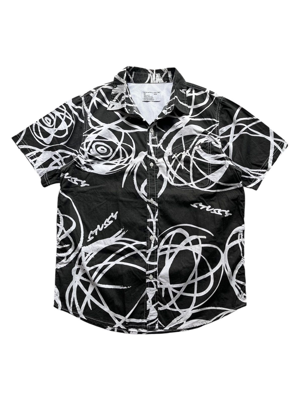 Stussy Stüssy x Futura Lab Button Up Shirt Size US M / EU 48-50 / 2 - 1 Thumbnail