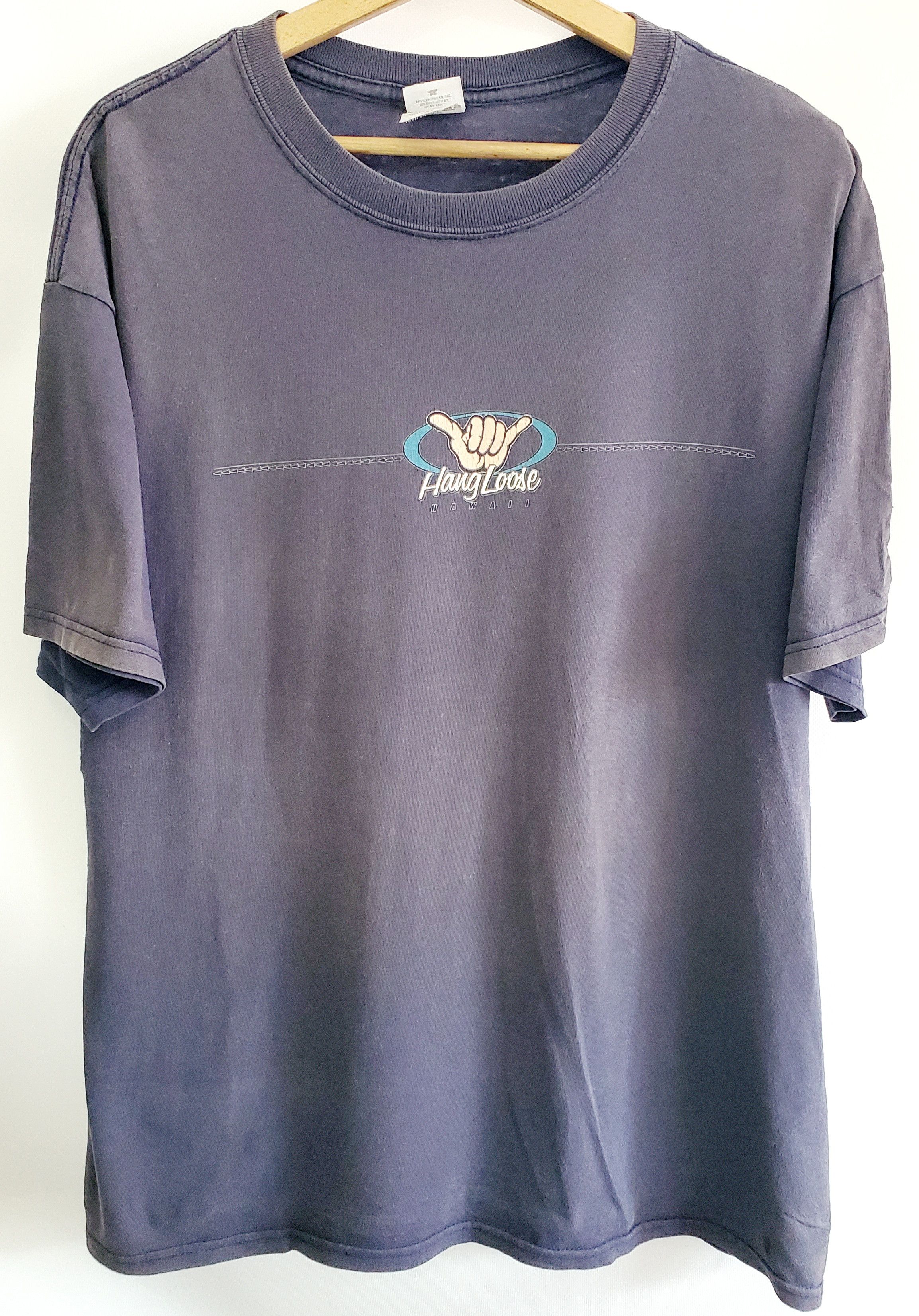 Vintage Vintage Hang Loose Hawaii T-Shirt size Xl Size US XL / EU 56 / 4 - 3 Thumbnail