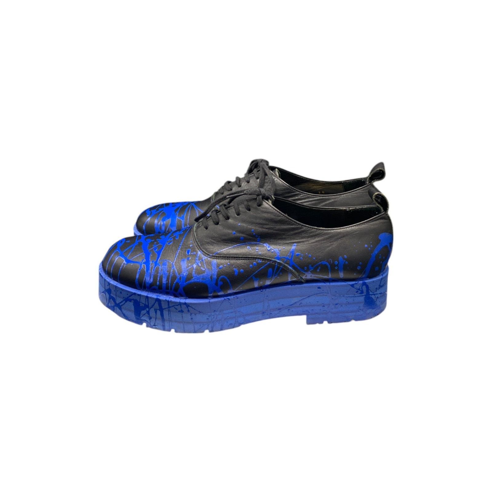 Comme des Garcons F/W 2017 Homme Plus Paint Splatter Shoes Size US 8 / EU 41 - 3 Thumbnail