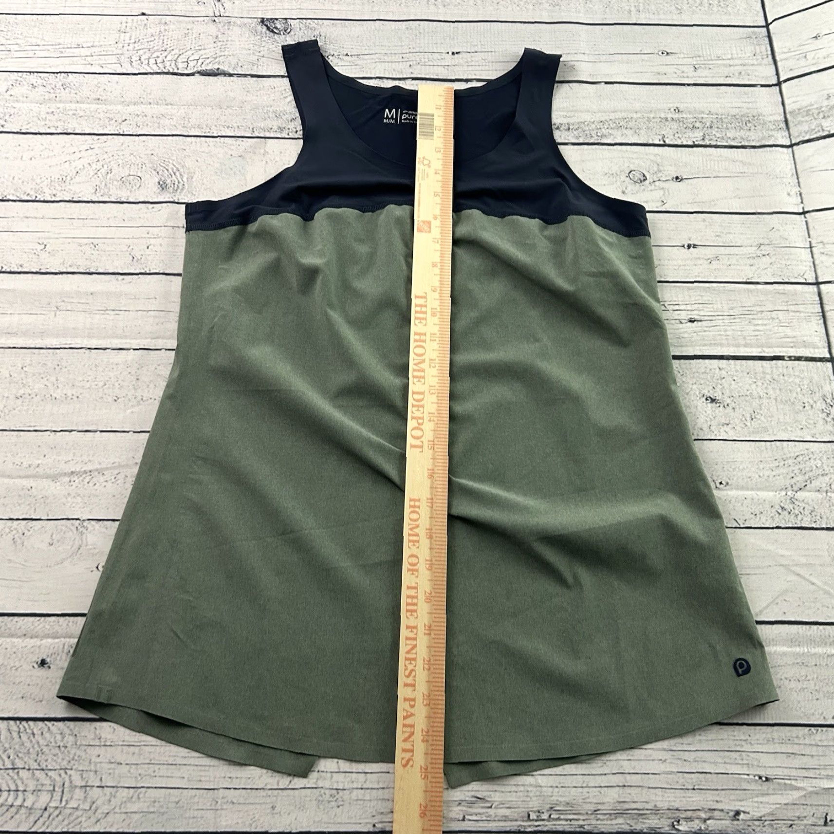 Brooks Brooks Pure Project Sleeveless Running Tank Shirt Women's Medium Blue Gray Shirt Tank Brooks Running & Jogging Activewear Summer 2024 Womens Size M / US 6-8 / IT 42-44 - 4 Thumbnail