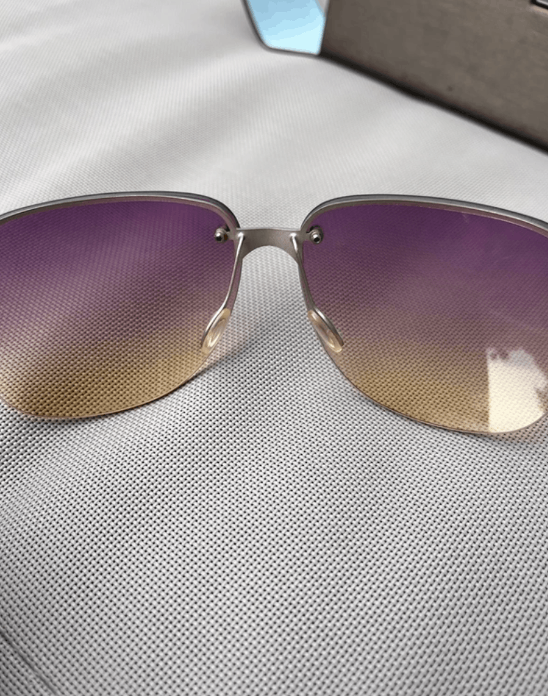 Prada PRADA Sunglasses Sport Symbol Wrap Shield Mask RI875 Size ONE SIZE - 4 Thumbnail