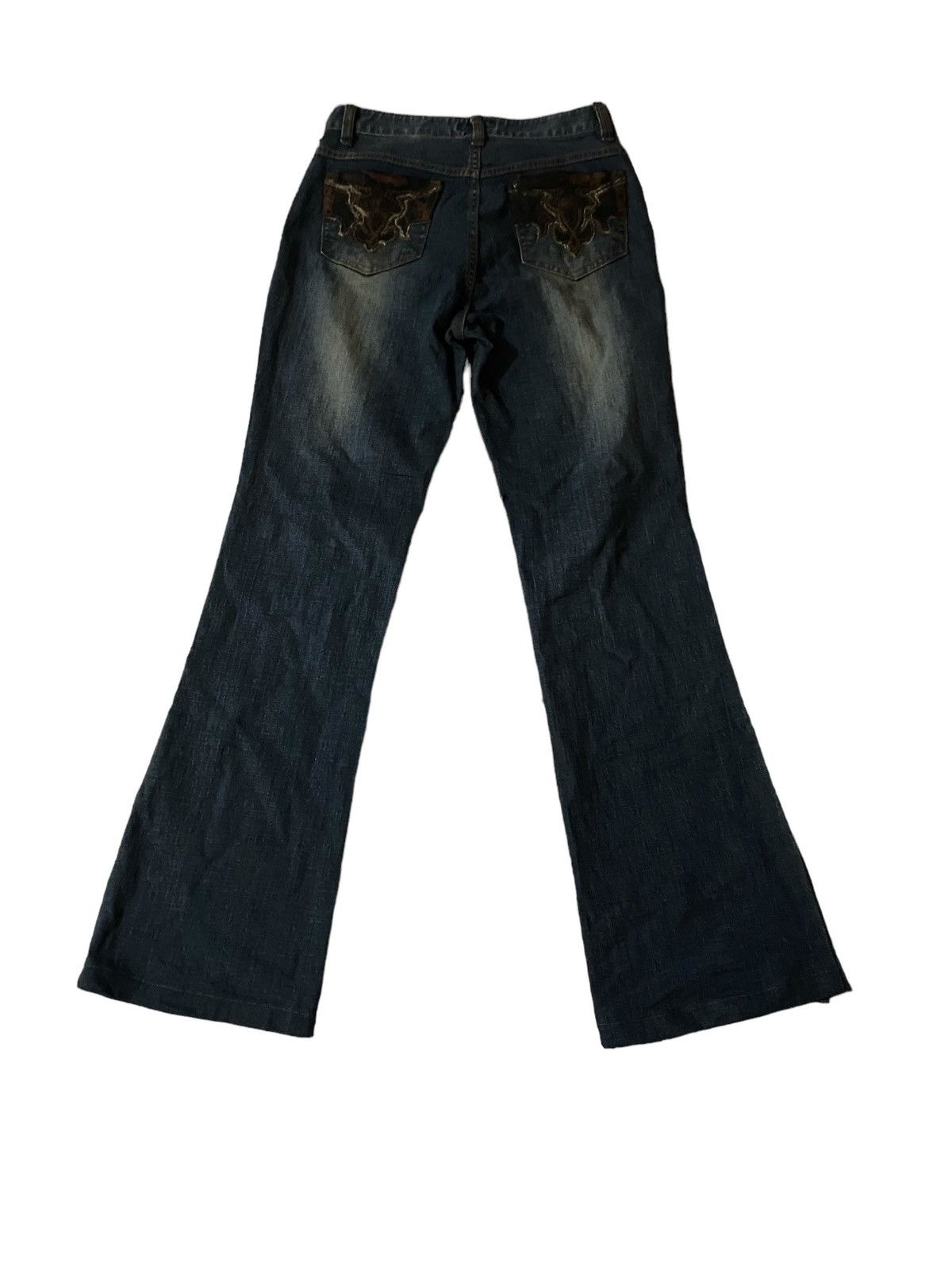 Japanese Brand Vintage Japanese Brand Flare Denim Jeans Size US 27 - 2 Thumbnail