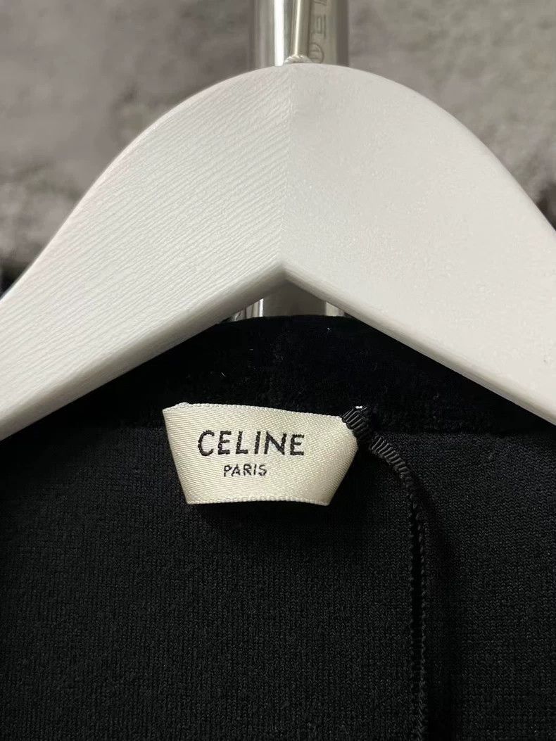 Celine Celine Black Velvet Hoodie with Zipper Size US L / EU 52-54 / 3 - 6 Thumbnail