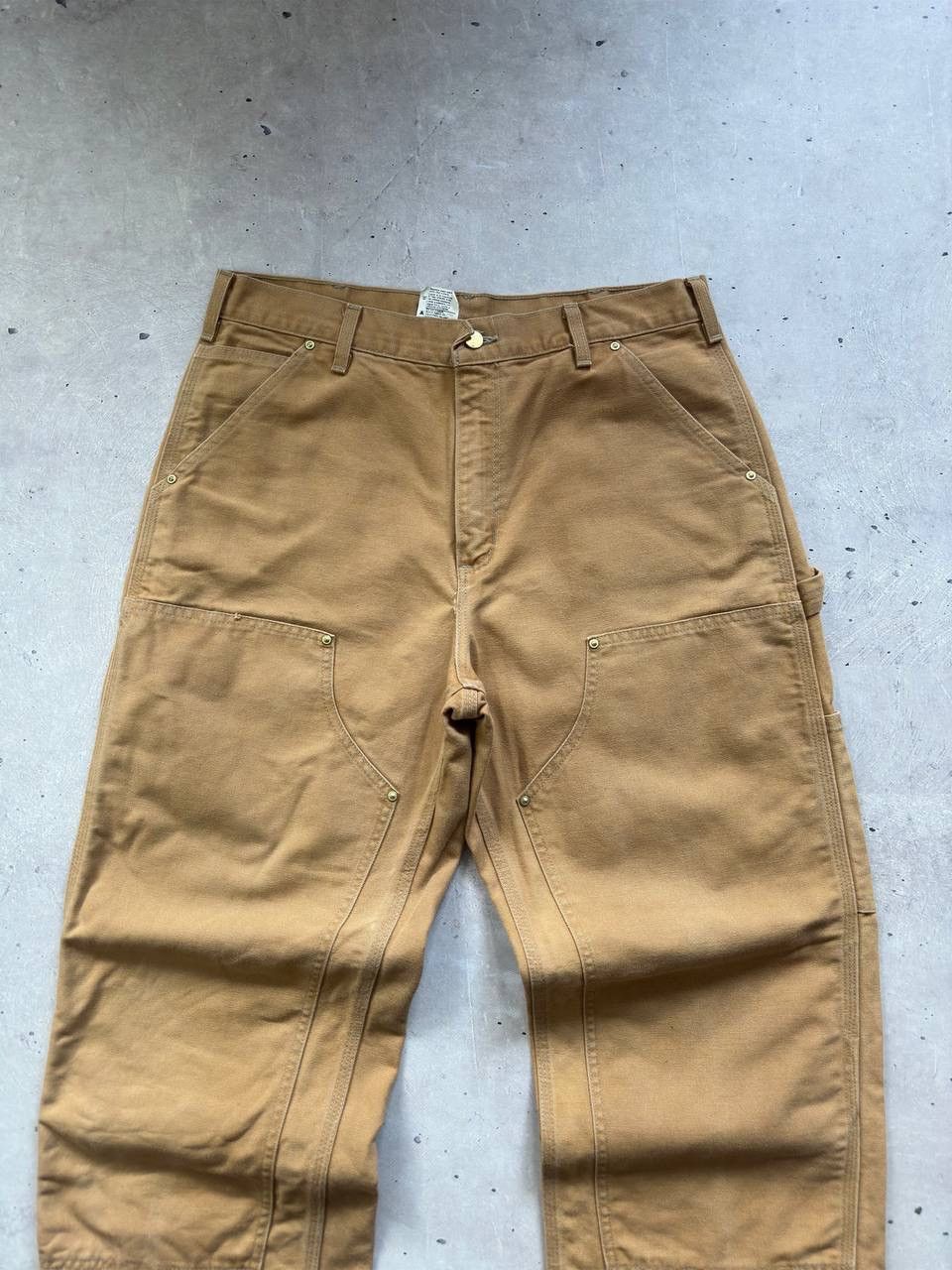 Carhartt × Vintage Carhartt Double Knee USA Vintage Jeans Size US 34 / EU 50 - 5 Thumbnail