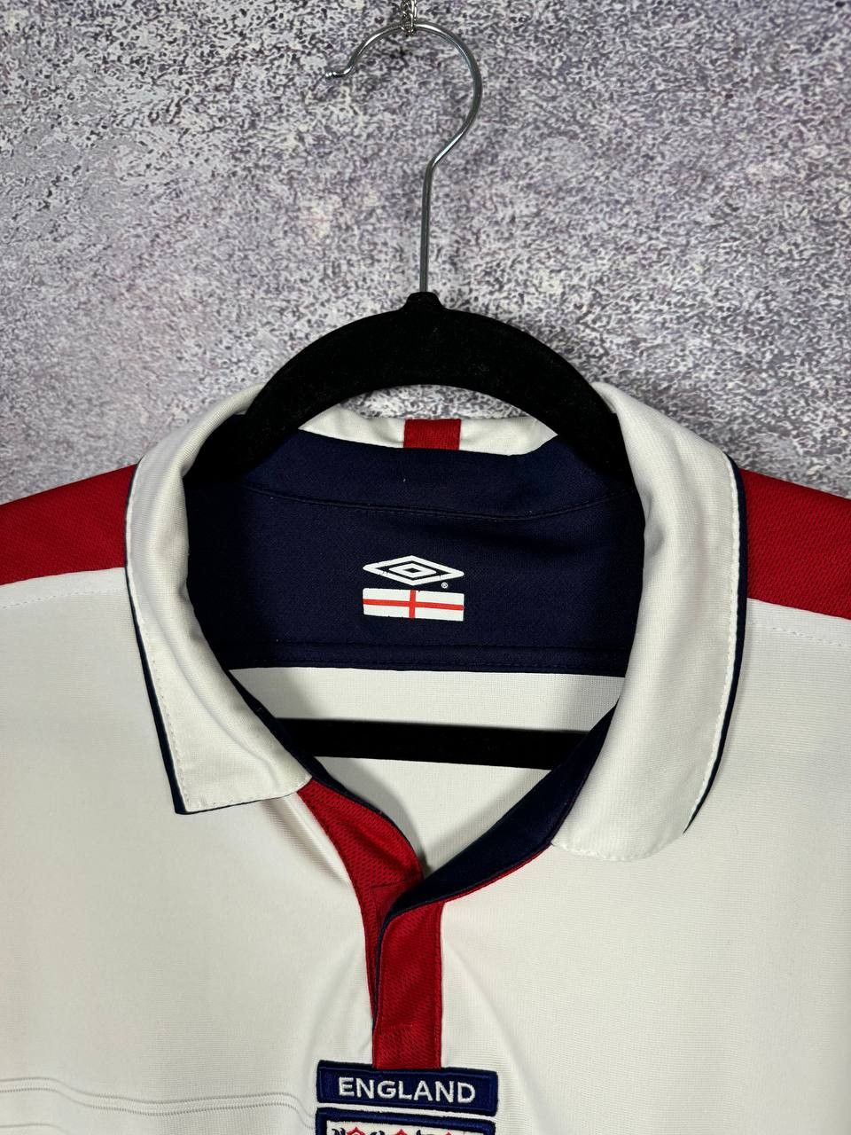 Umbro England National Team 2003 Umbro Soccer Jersey Large Size US L / EU 52-54 / 3 - 7 Thumbnail