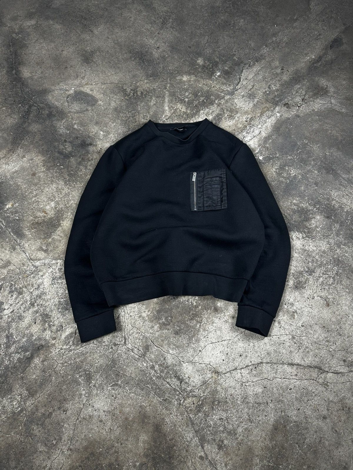 The Kooples The Kooples Viscose Zip Pocket Basic Boxy Crewneck Size US L / EU 52-54 / 3 - 1 Preview