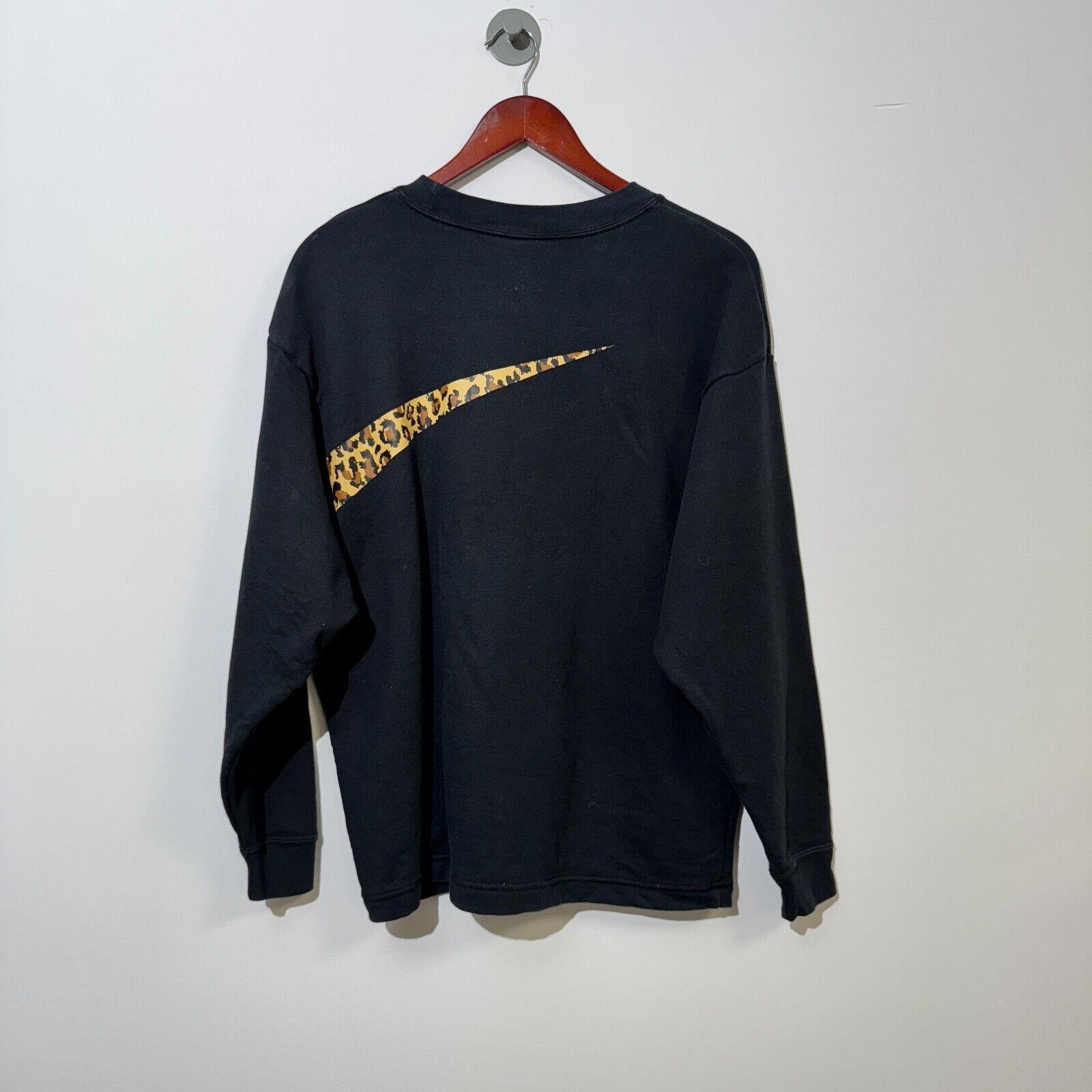 Nike Nike Unisex Black Cotton Crewneck Size S Panther Print Y2k Size US S / EU 44-46 / 1 - 7 Thumbnail