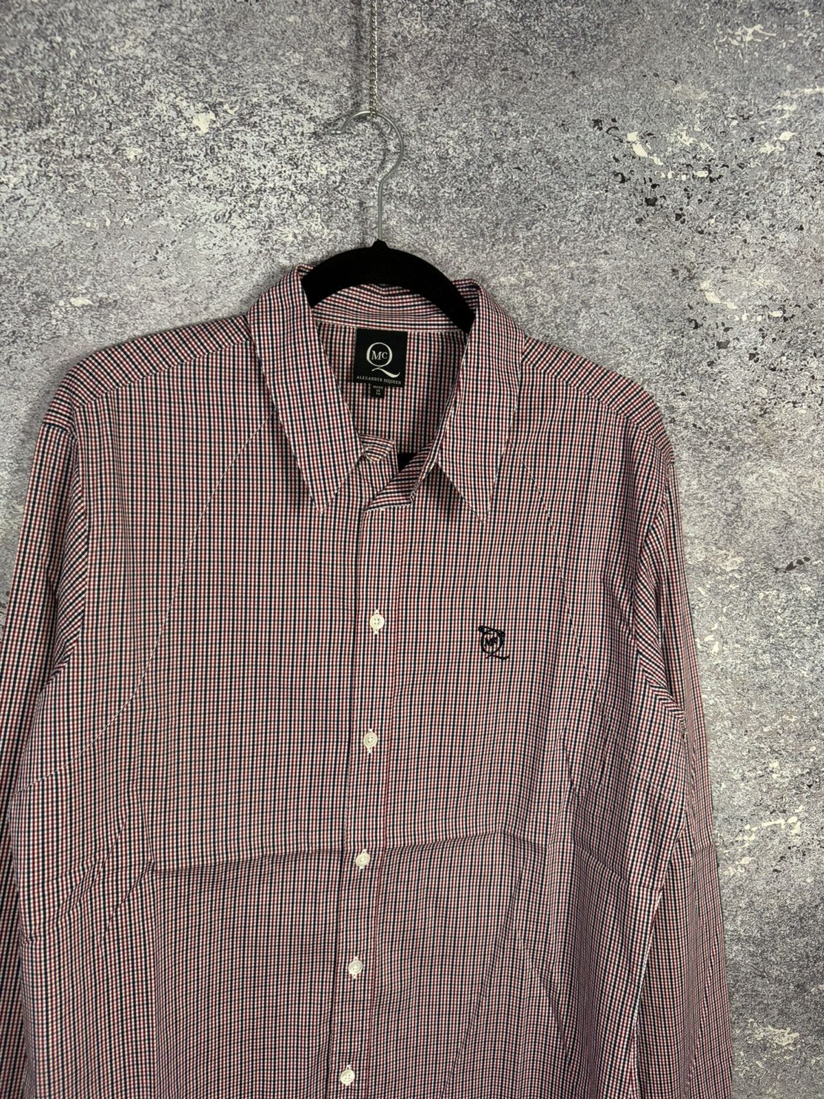 Alexander McQueen × McQ Alexander McQueen × Vintage Vintage 2008 McQ Alexander McQueen Check shirt y2k oldmoney Size US L / EU 52-54 / 3 - 3 Thumbnail