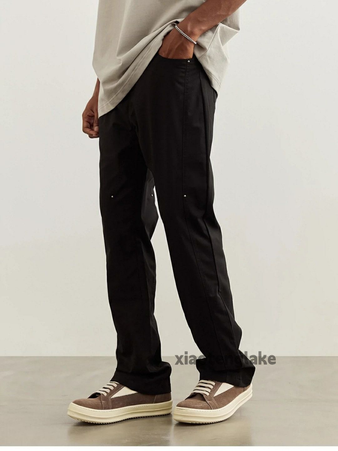 patchwork punk yuppie skate hiphop flared pants