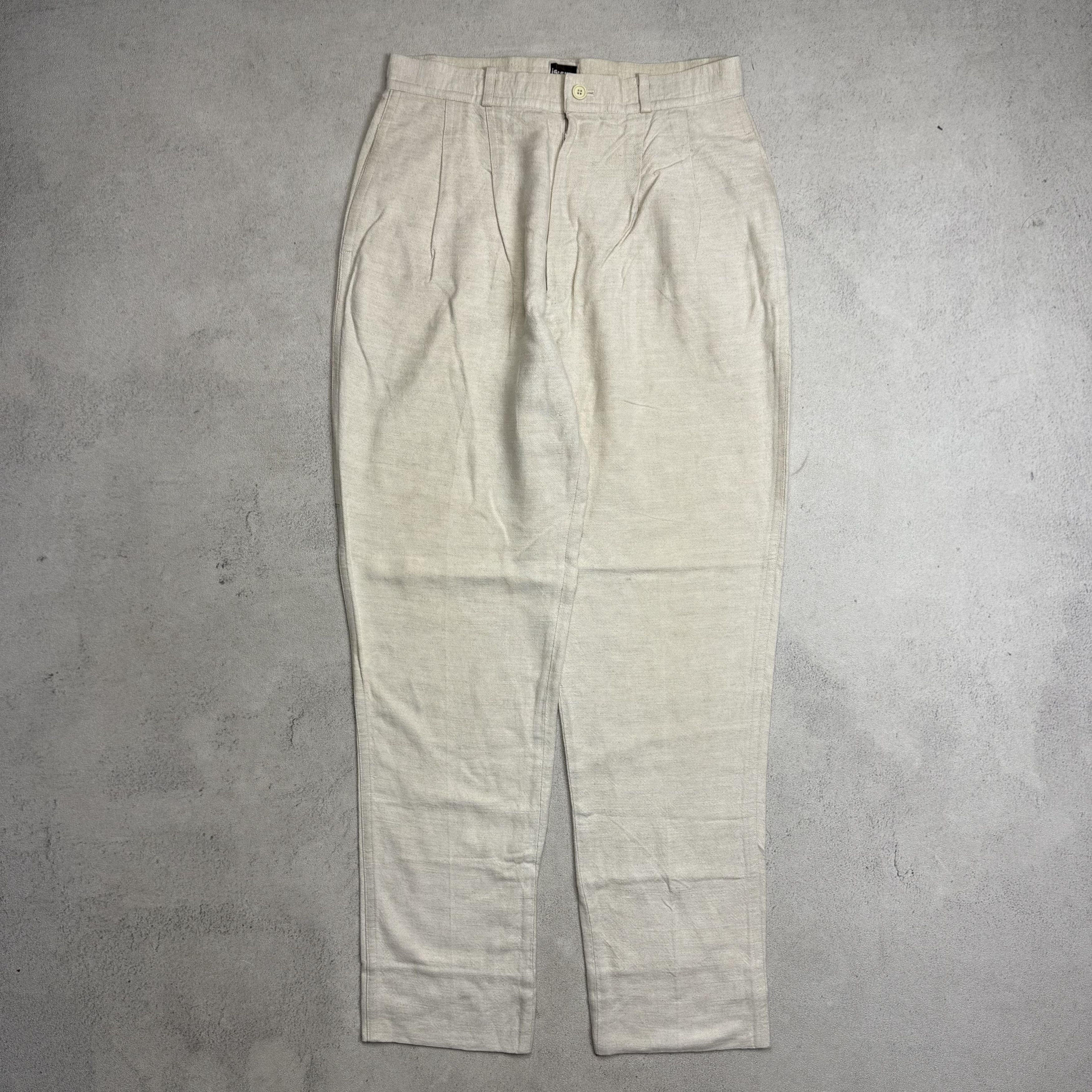 Issey Miyake Vintage Issey Miyake Hemp Rayon Pants Size US 28 / EU 44 - 1 Thumbnail