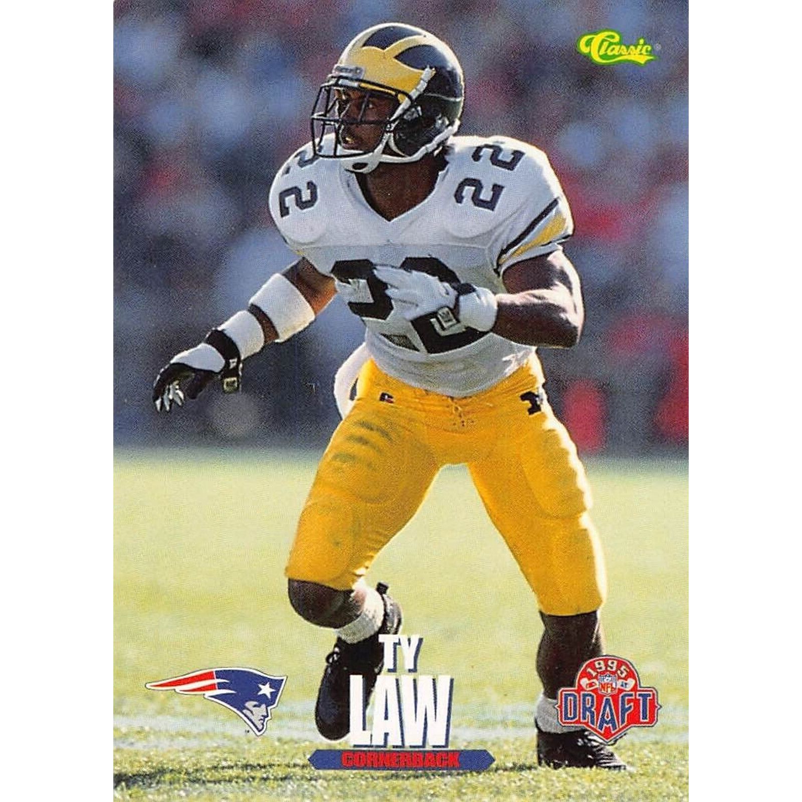 Champion Michigan Wolverines Ty Law #22 Champion Jersey USA Size XL Size US XL / EU 56 / 4 - 14 Thumbnail