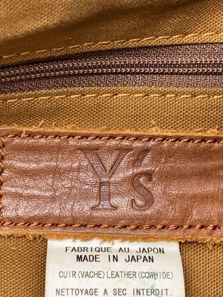 Y's × Yohji Yamamoto Cowhide Leather Shoulder Bag Size ONE SIZE - 8 Thumbnail