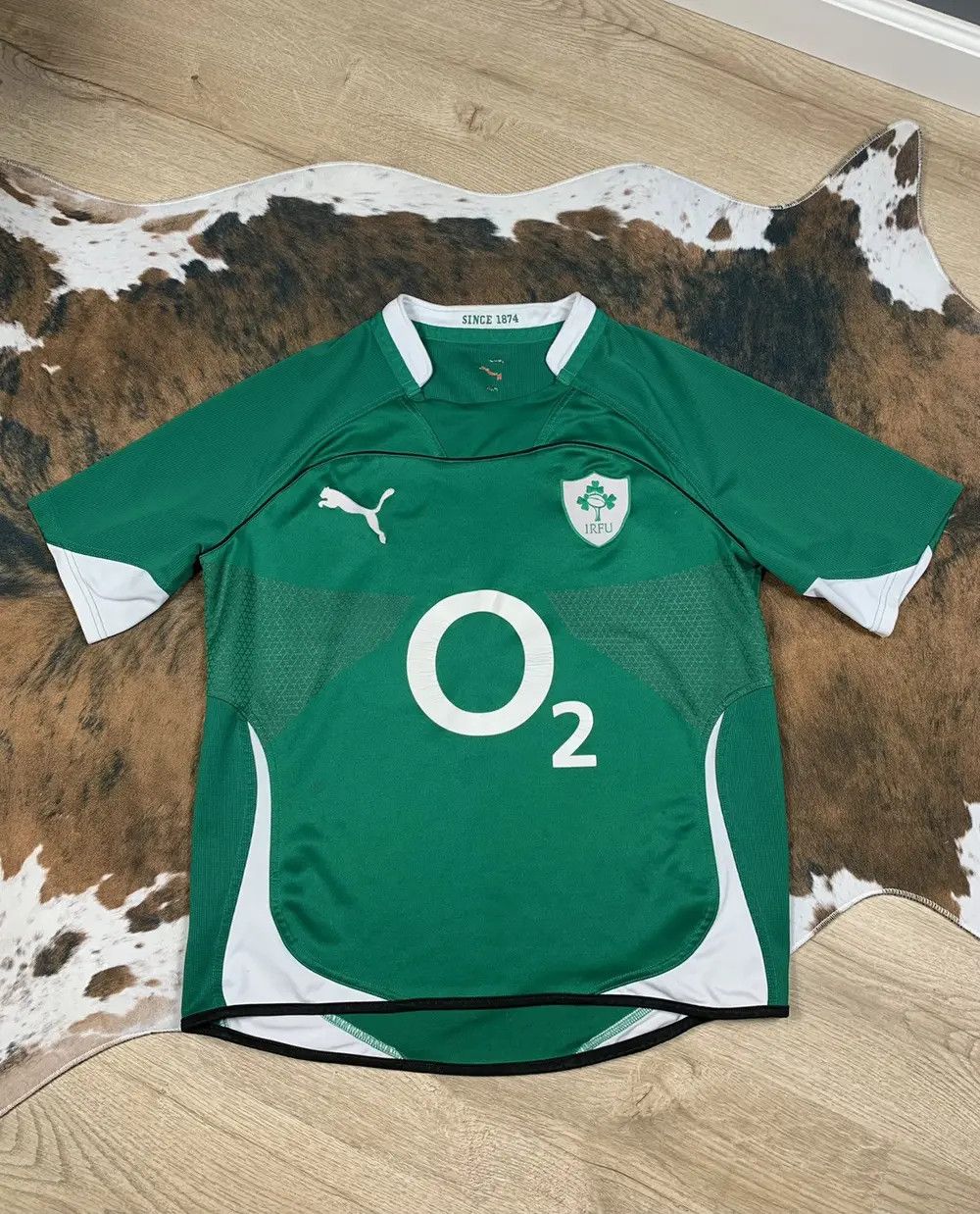 Puma Vintage Puma IRFU T Shirt Tee Rugby 02 Jersey Size US L / EU 52-54 / 3 - 1 Thumbnail