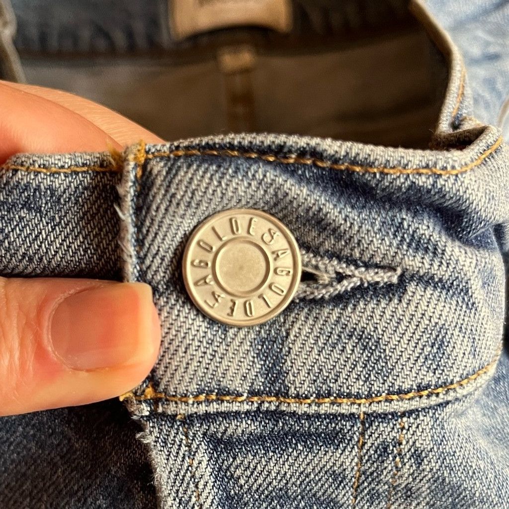 Agolde 👖 AGOLDE Riley Ripped Lightwash Denim Jeans – Size 32 Size 32" / US 10 / IT 46 - 5 Thumbnail