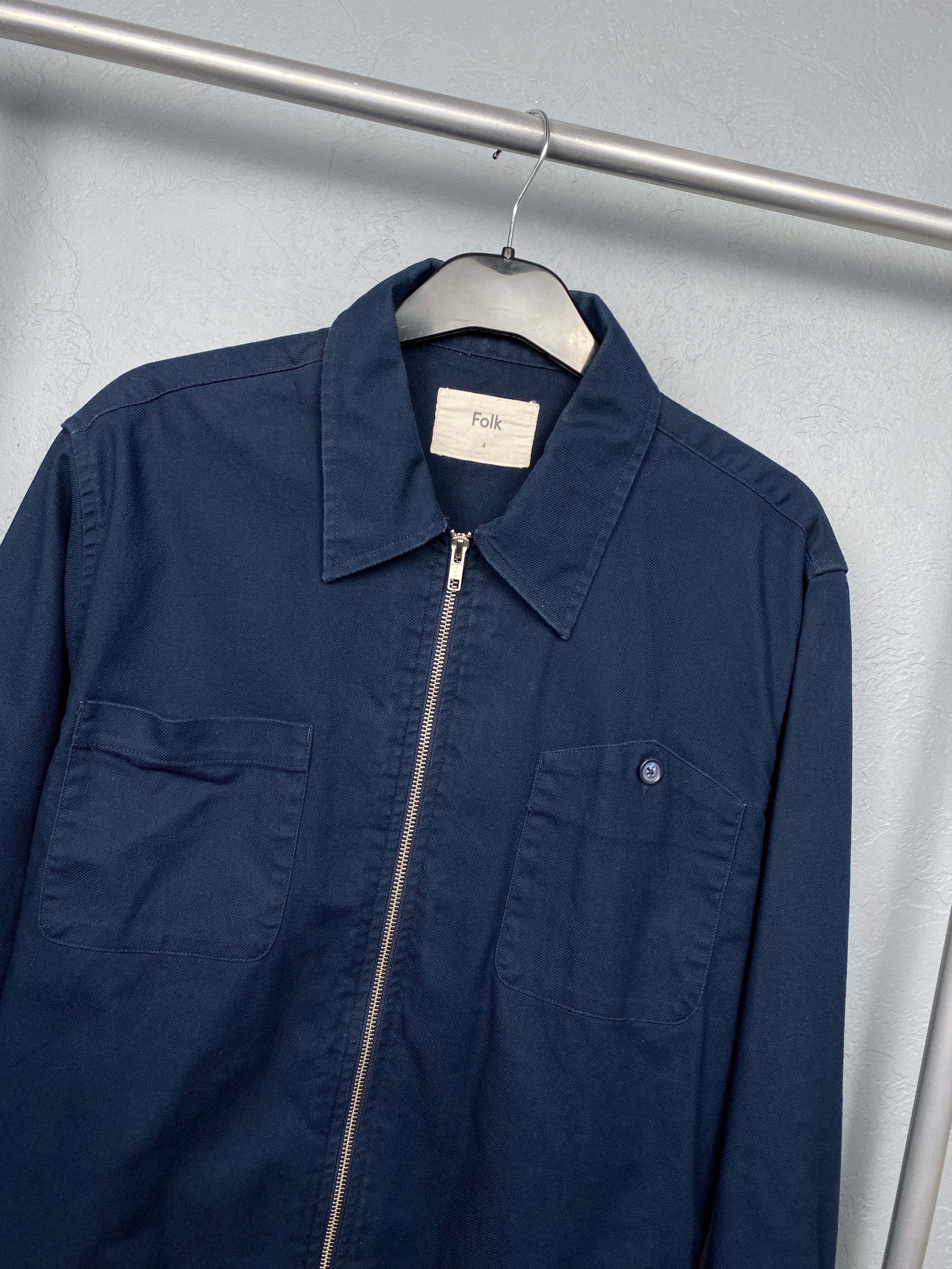 Folk Folk Vintage Mens Overshirt Jacket Size US L / EU 52-54 / 3 - 4 Thumbnail