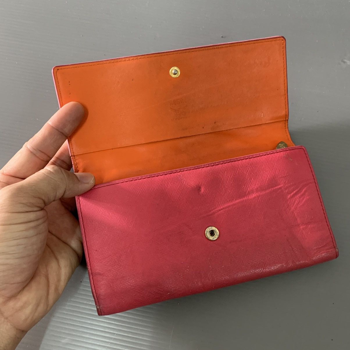 MCM MCM Pink Long Wallet Size ONE SIZE - 6 Thumbnail