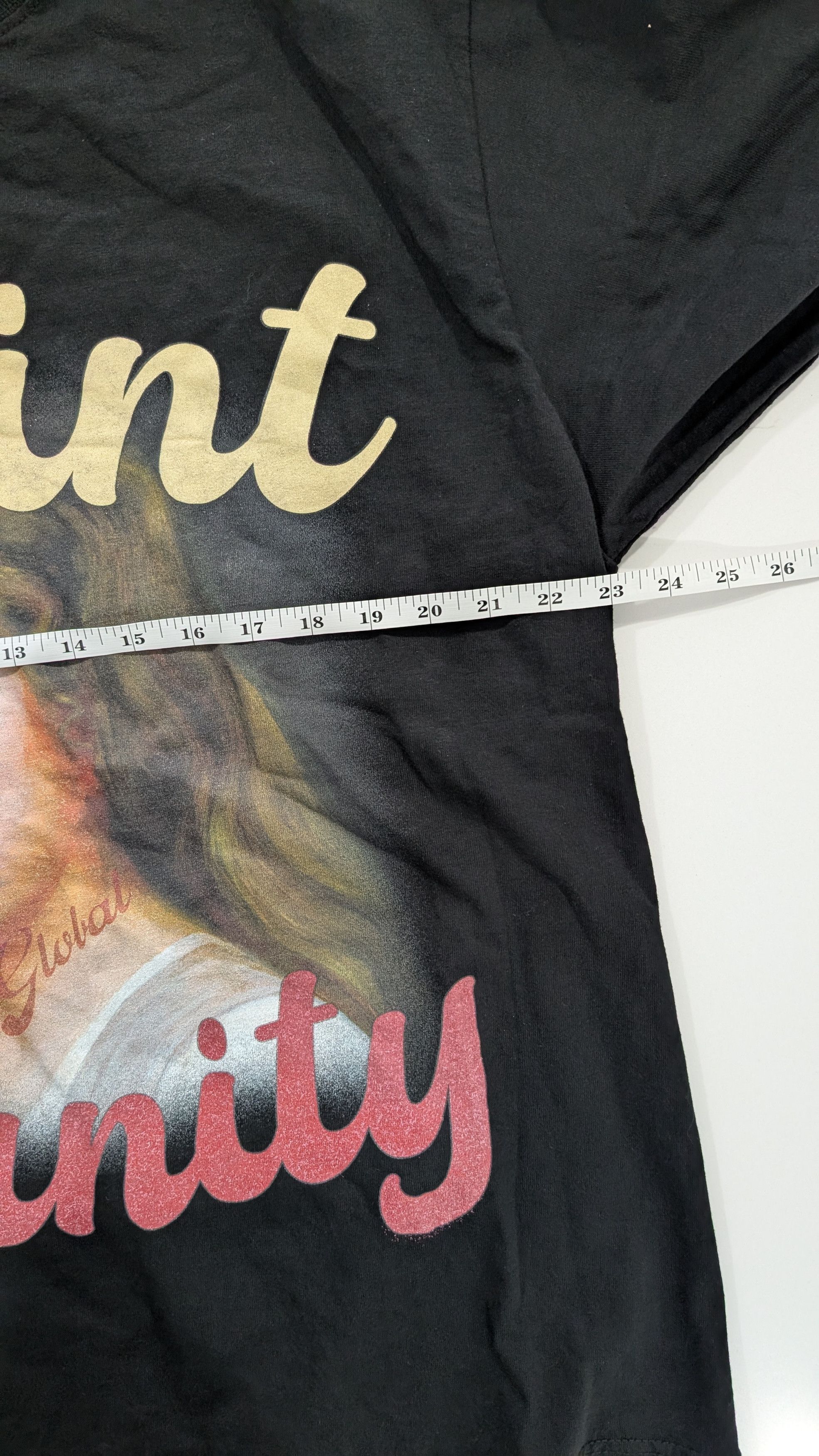 Saint Vanity Saint Vanity T-Shirt Men’s L Black Global Vanity Heavyweight Size US L / EU 52-54 / 3 - 7 Thumbnail