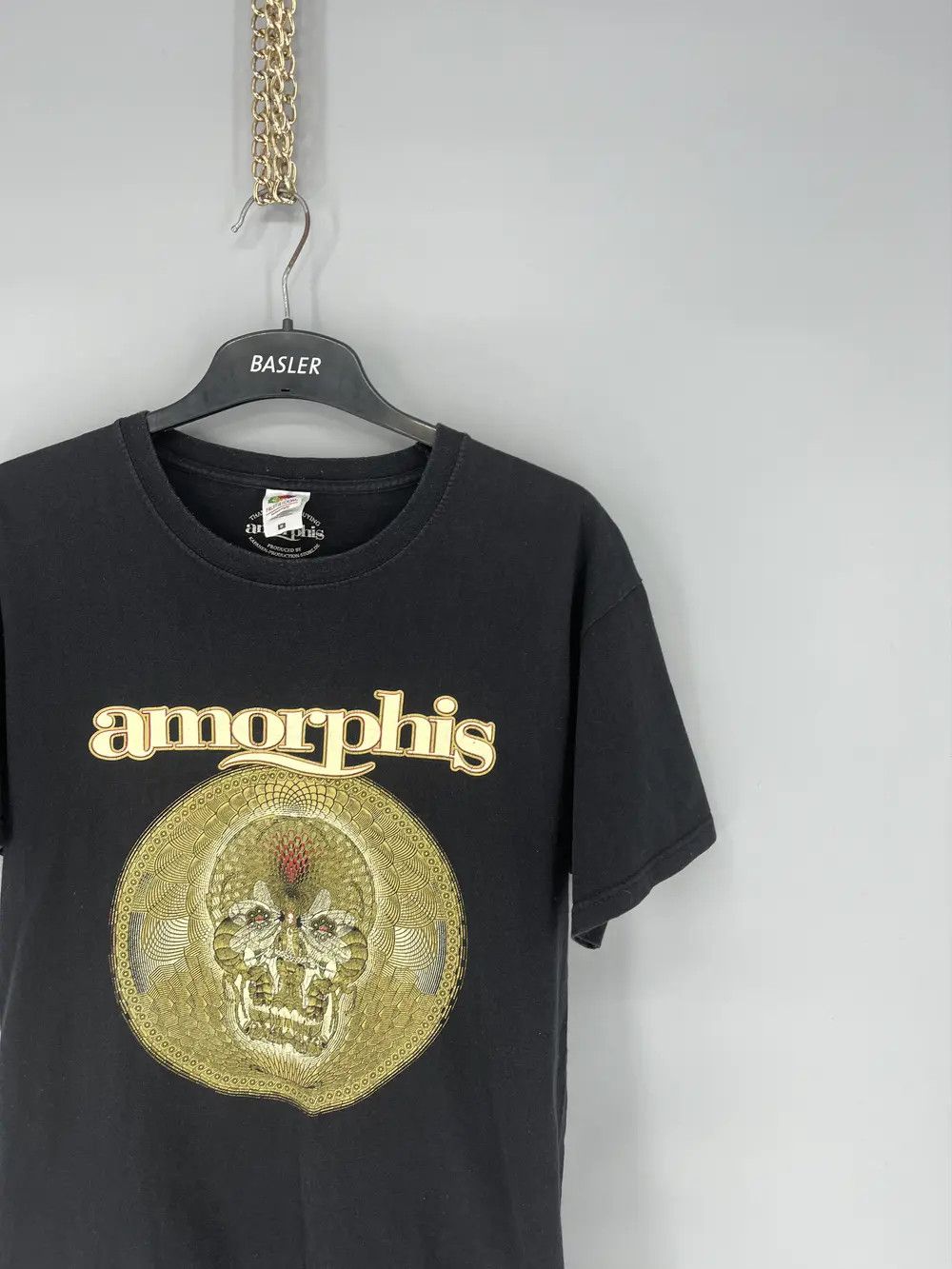Vintage Vintage Amorphis Heavy Metal Finland Rock Band T Shirt Faded Size US M / EU 48-50 / 2 - 5 Thumbnail