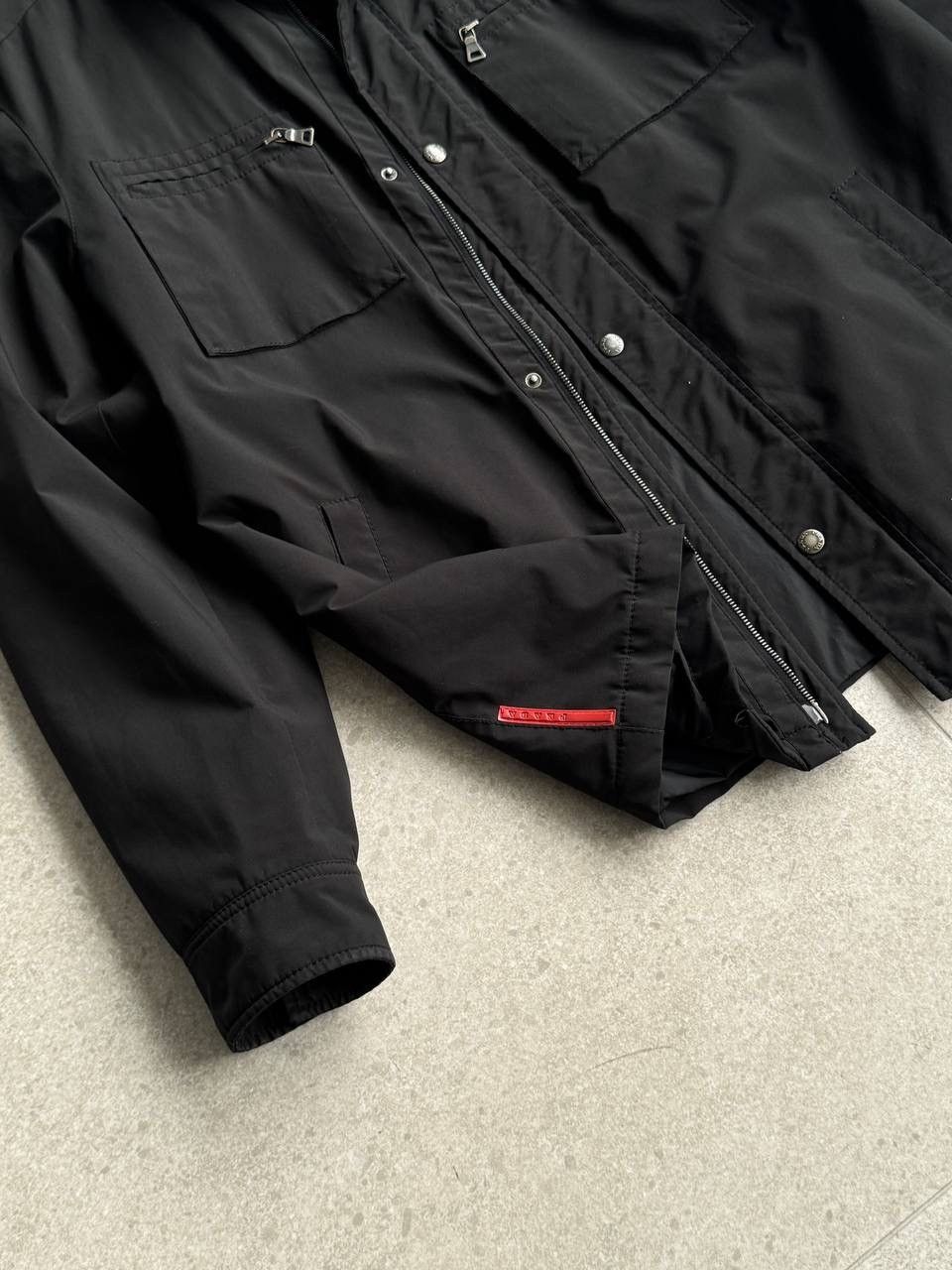 Prada Prada art SGA848 wind stopper waterproof coat jacket size 56 Size US XL / EU 56 / 4 - 3 Thumbnail