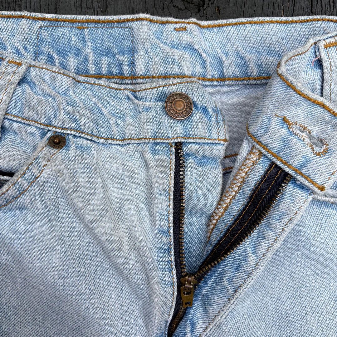Levi's Levi’s 550 1990 90s Vintage USA Made W26 L27 Denim Jeans Size 26" / US 2 / IT 38 - 3 Thumbnail