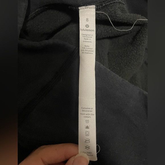 Lululemon Lululemon Black Thick Leggings High Rise Women’s Size 8 Size 30" / US 8 / IT 44 - 7 Thumbnail