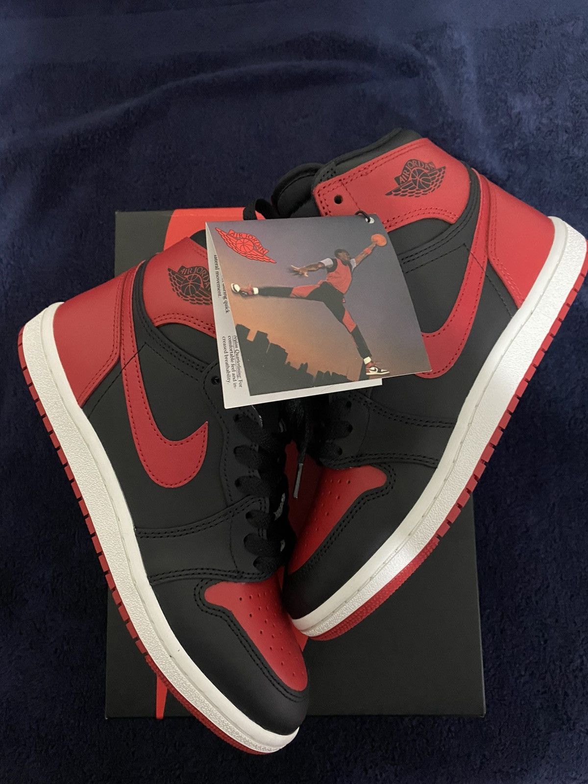 Jordan Brand × Nike Air Jordan 1 High Bred Size US 9 / EU 42 - 1 Thumbnail