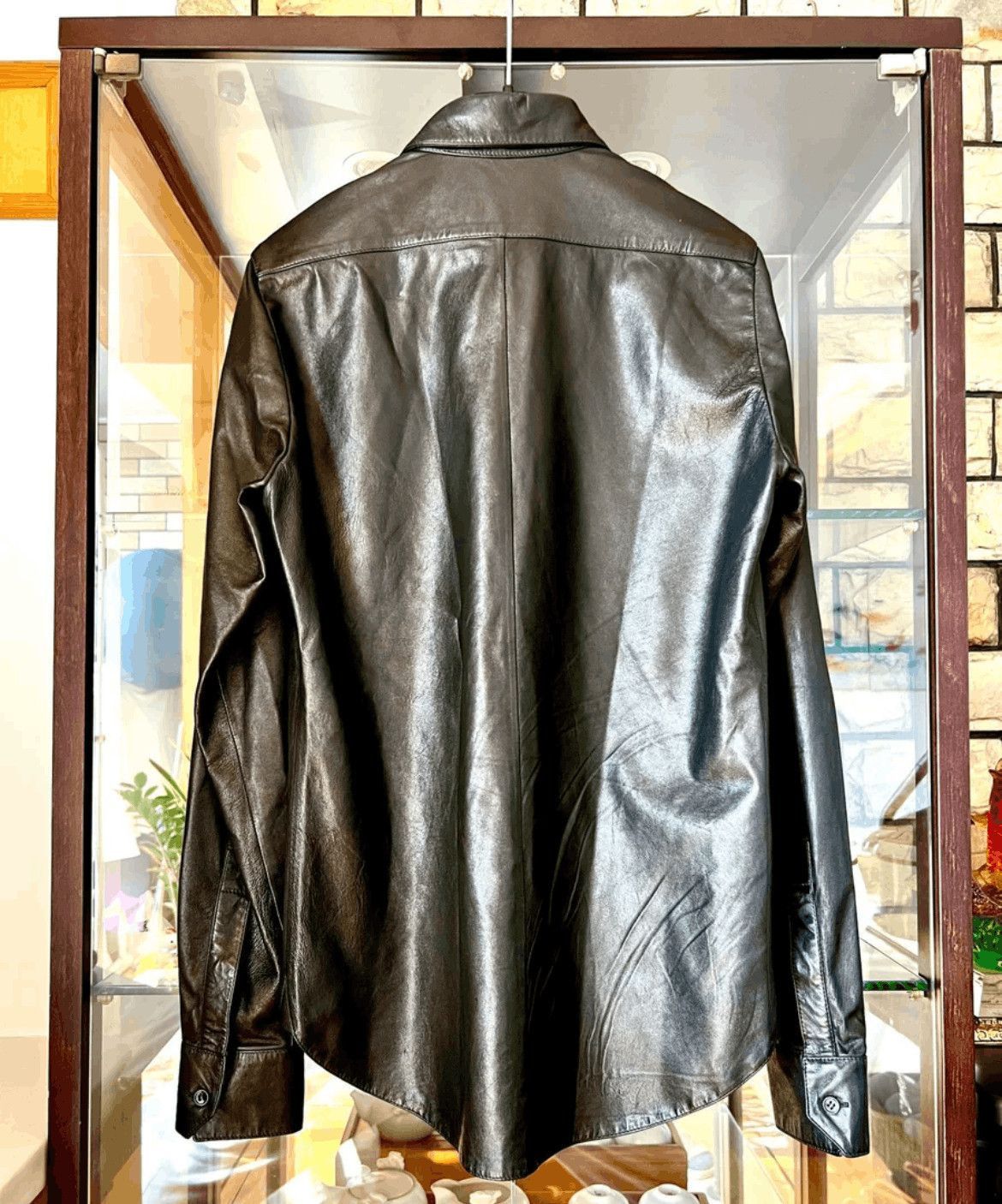 Saint Laurent Paris Sz 44 Saint Laurent Paris 13AW Leather Shirt Jacket-2507 Size US S / EU 44-46 / 1 - 3 Thumbnail