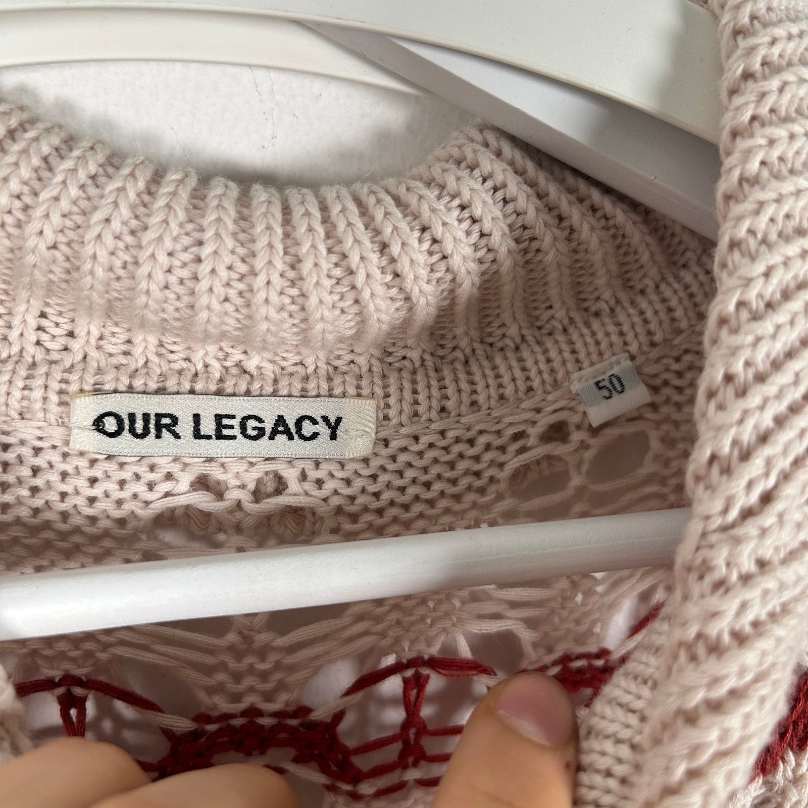 Our Legacy Our Legacy Striped Knit Polo Shirt Size L Size US L / EU 52-54 / 3 - 3 Thumbnail