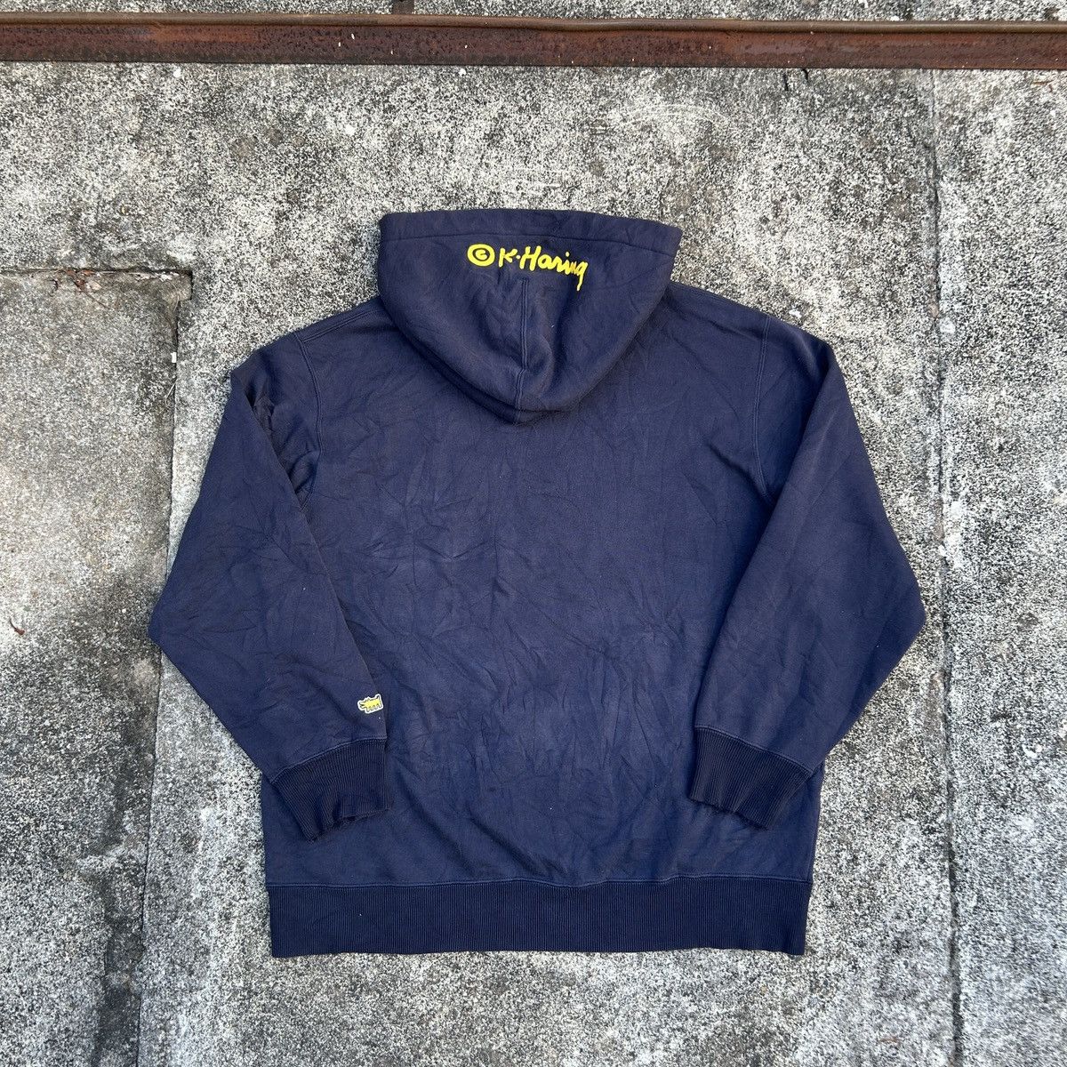 Japanese Brand × Keith Haring × Vintage Vintage Keith Haring Sweater Hoodie Size US M / EU 48-50 / 2 - 3 Thumbnail