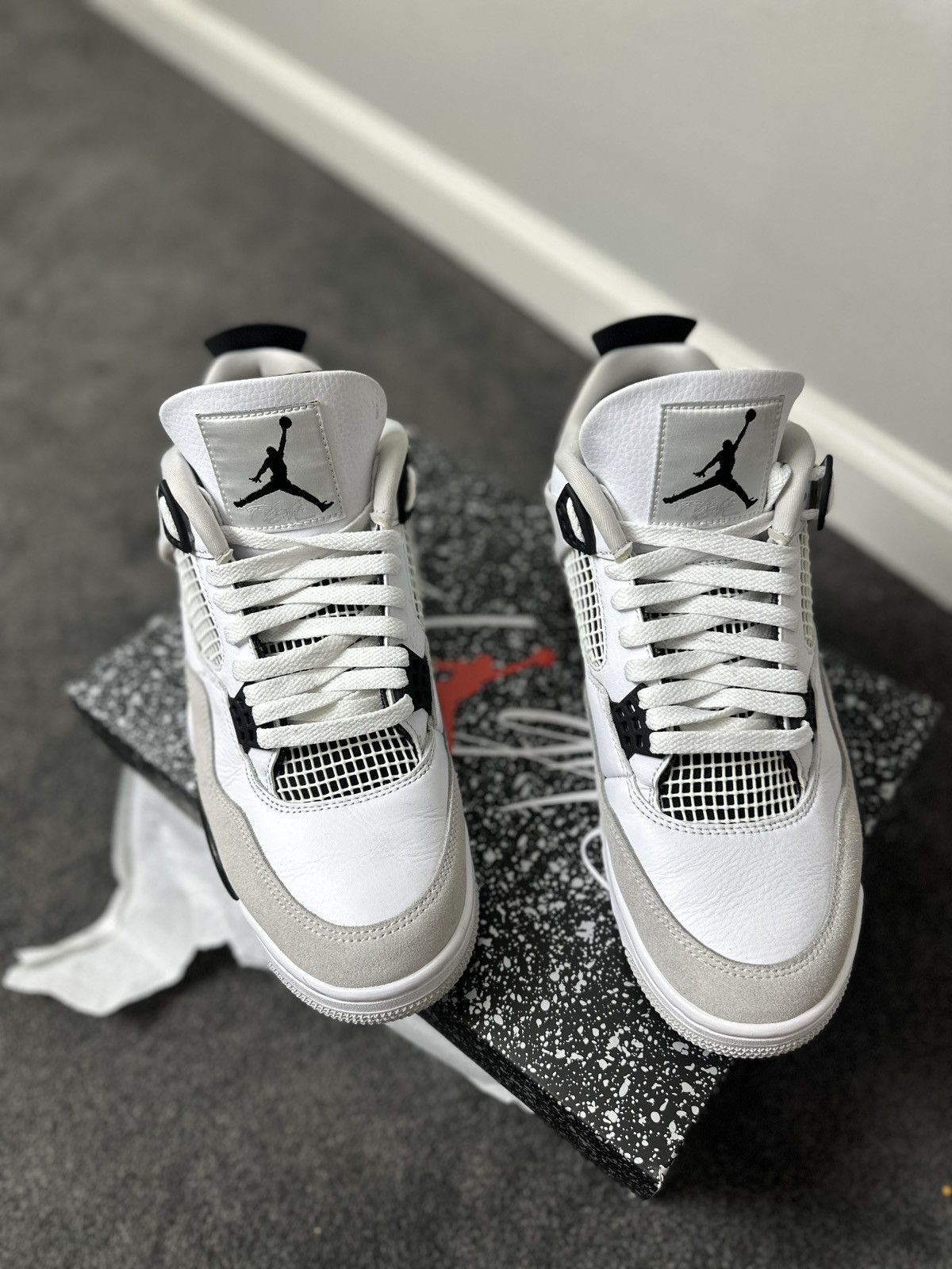 Jordan Brand Jordan 4 Retro- Military black Size US 10.5 / EU 43-44 - 13 Thumbnail