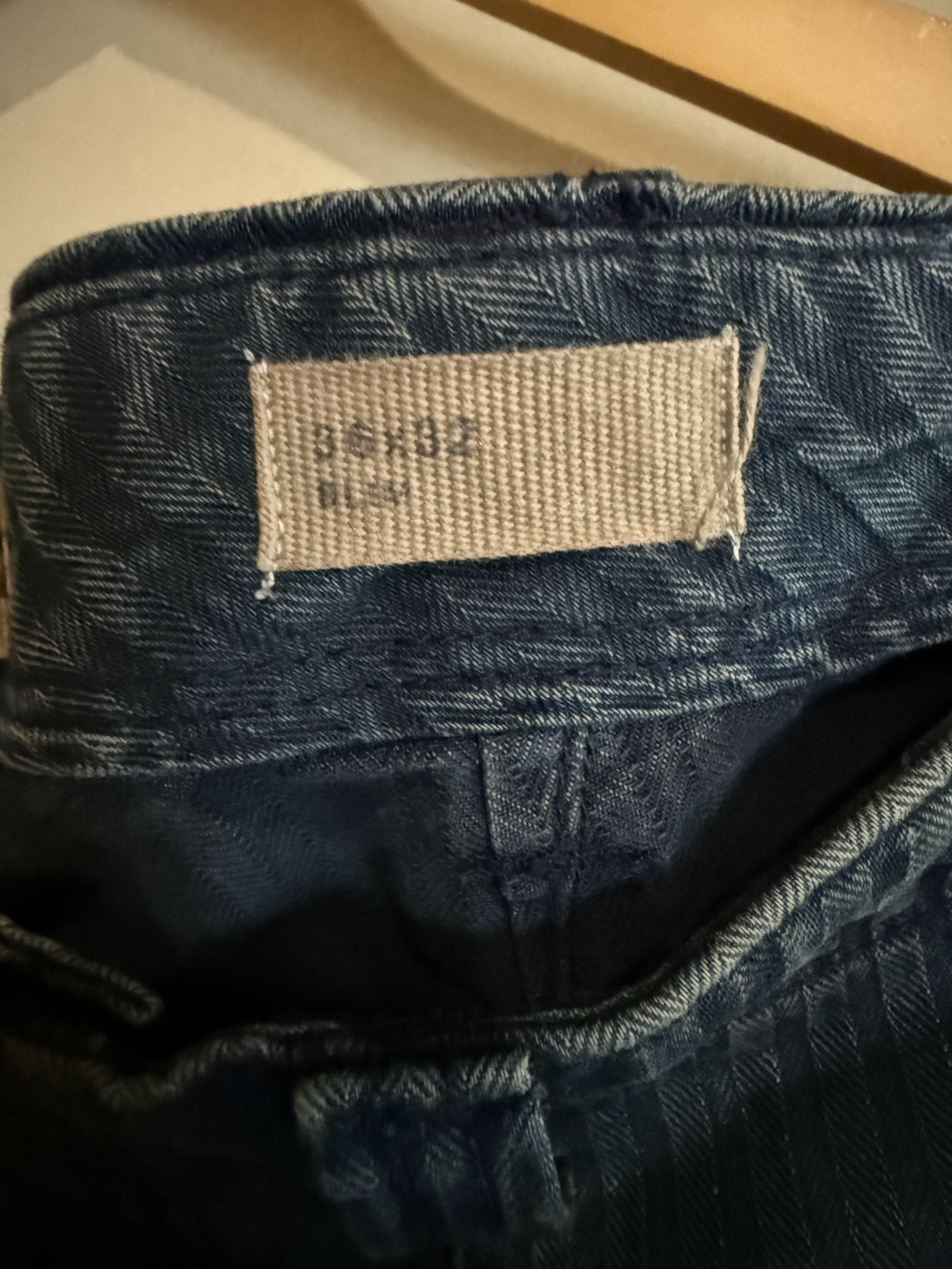 Gap Gap, Blue Cotton Twill Utility Pants, Men's 36x32 Size US 36 / EU 52 - 4 Thumbnail