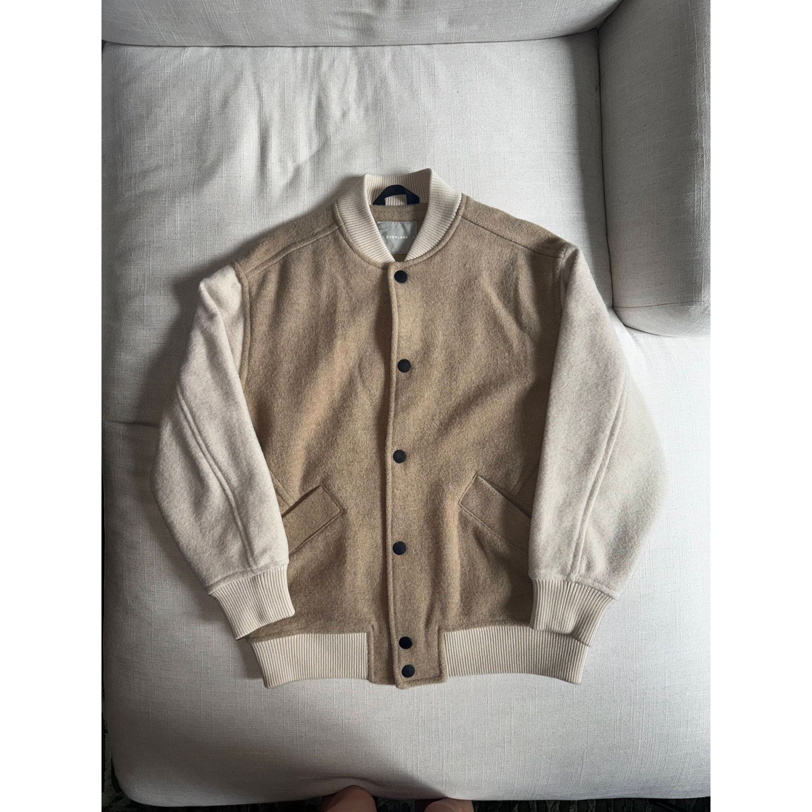 Everlane Everlane ReWool Varsity Jacket Size US M / EU 48-50 / 2 - 1 Thumbnail