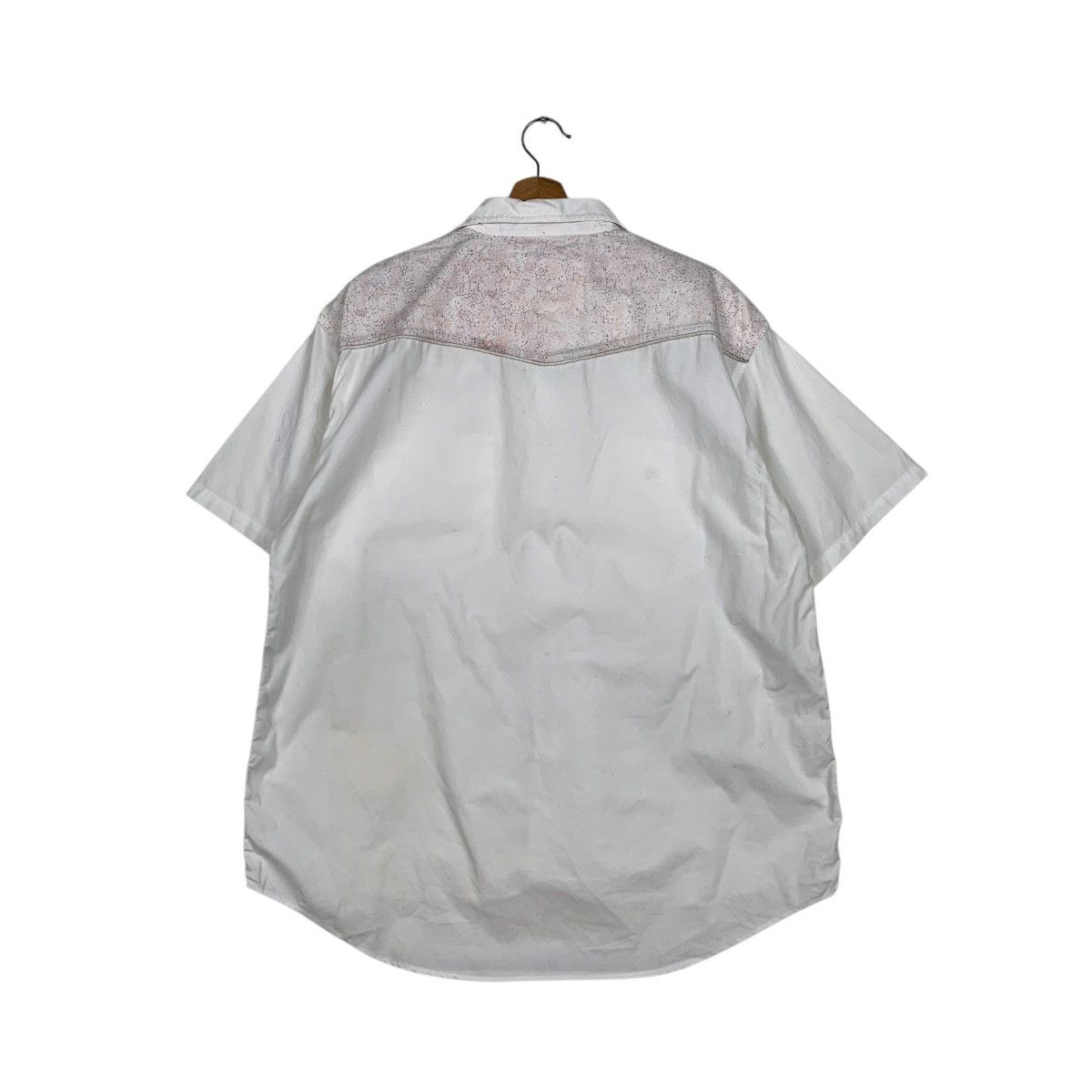 Japanese Brand OFF ROAD White Work Shirt Button Up Western Shirt #1934-C84 Size US L / EU 52-54 / 3 - 14 Thumbnail