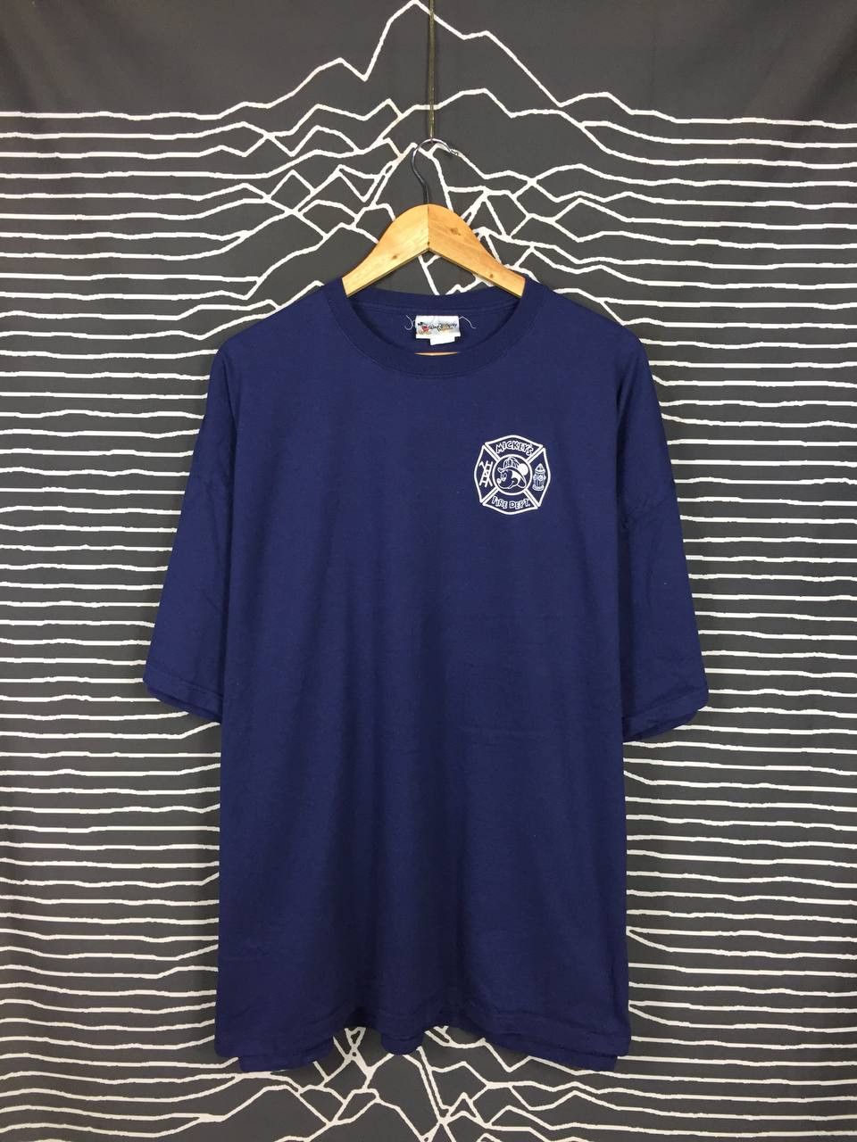 Cartoon Network Vtg Walt Disney World Mickey's Fire Department Cartoon Tee Size US XXL / EU 58 / 5 - 4 Thumbnail